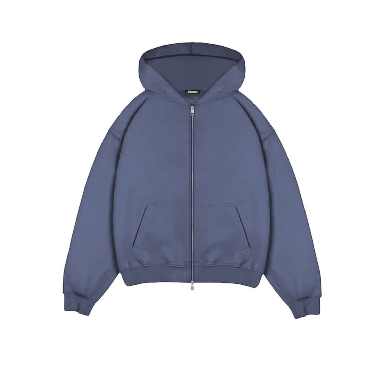 BLANCS ZIP HOODIE - NAVY