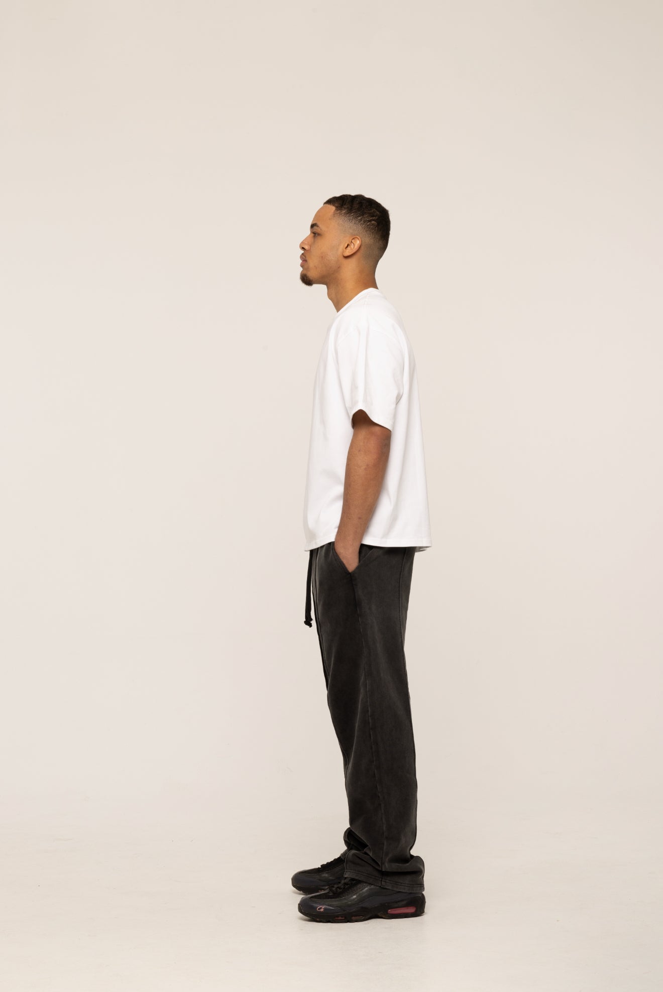 BLANCS JOGGERS - WASHED BLACK