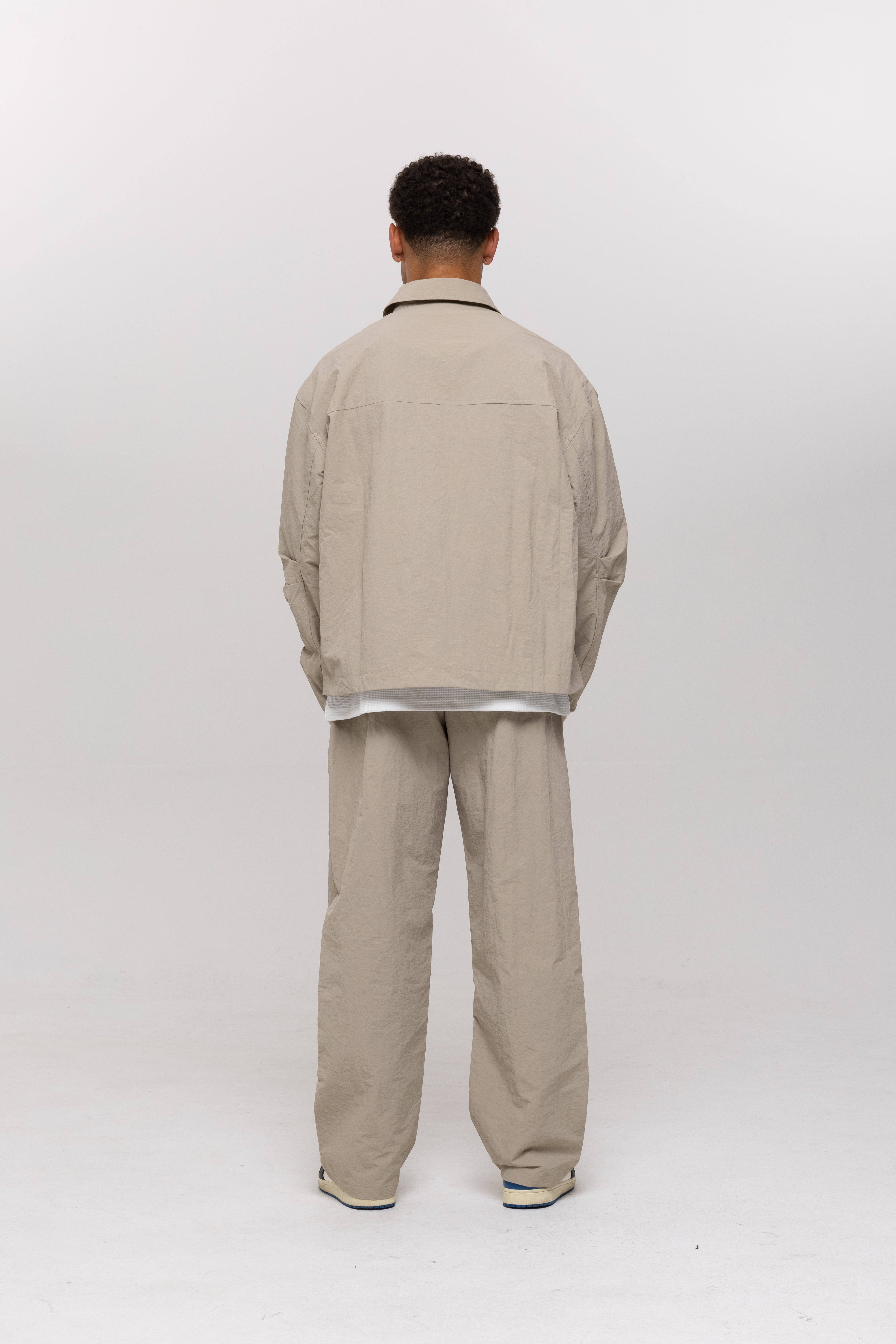 BLANCS NYLON JACKET - BEIGE
