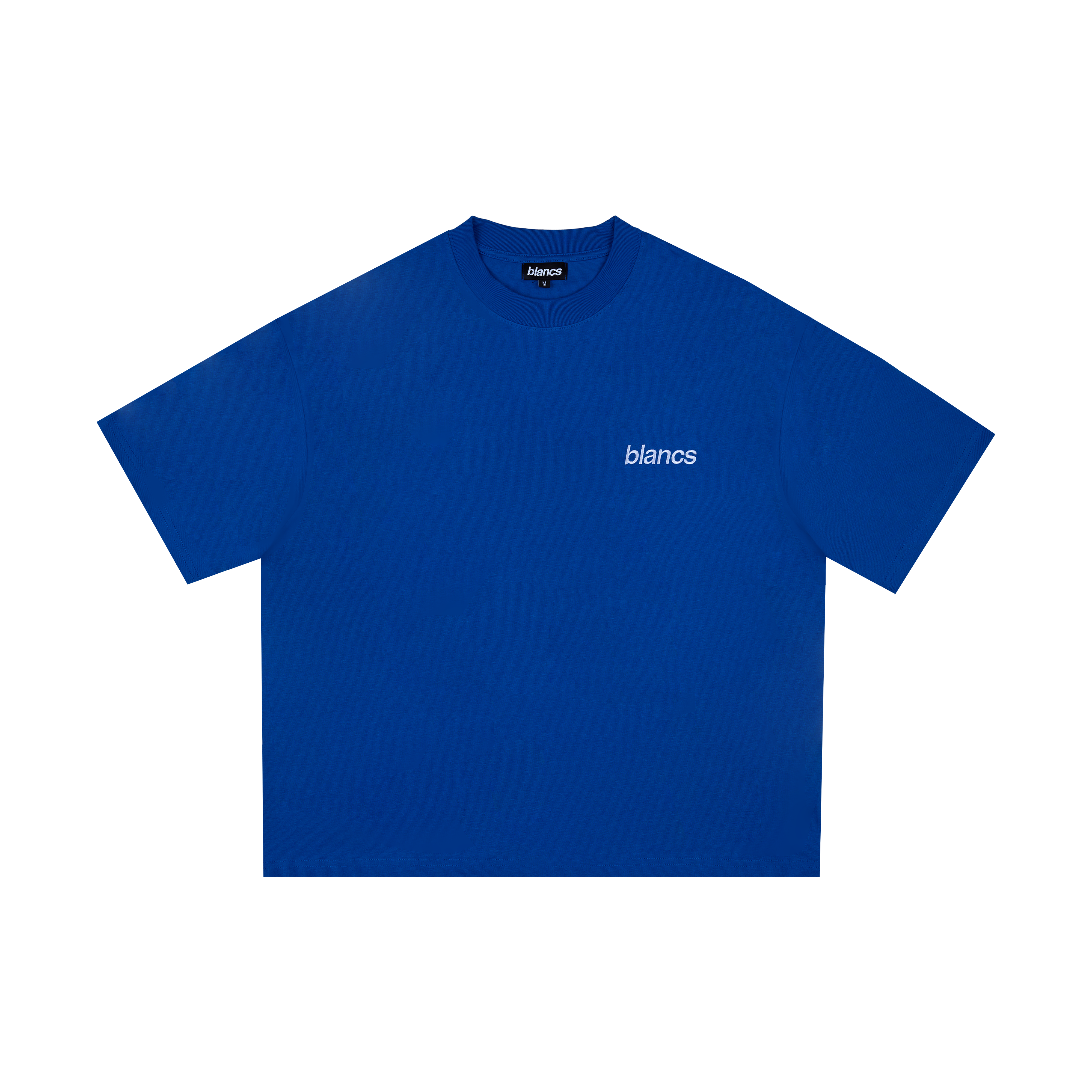 BLANCS CLASSIC LOGO TEE - BLUE