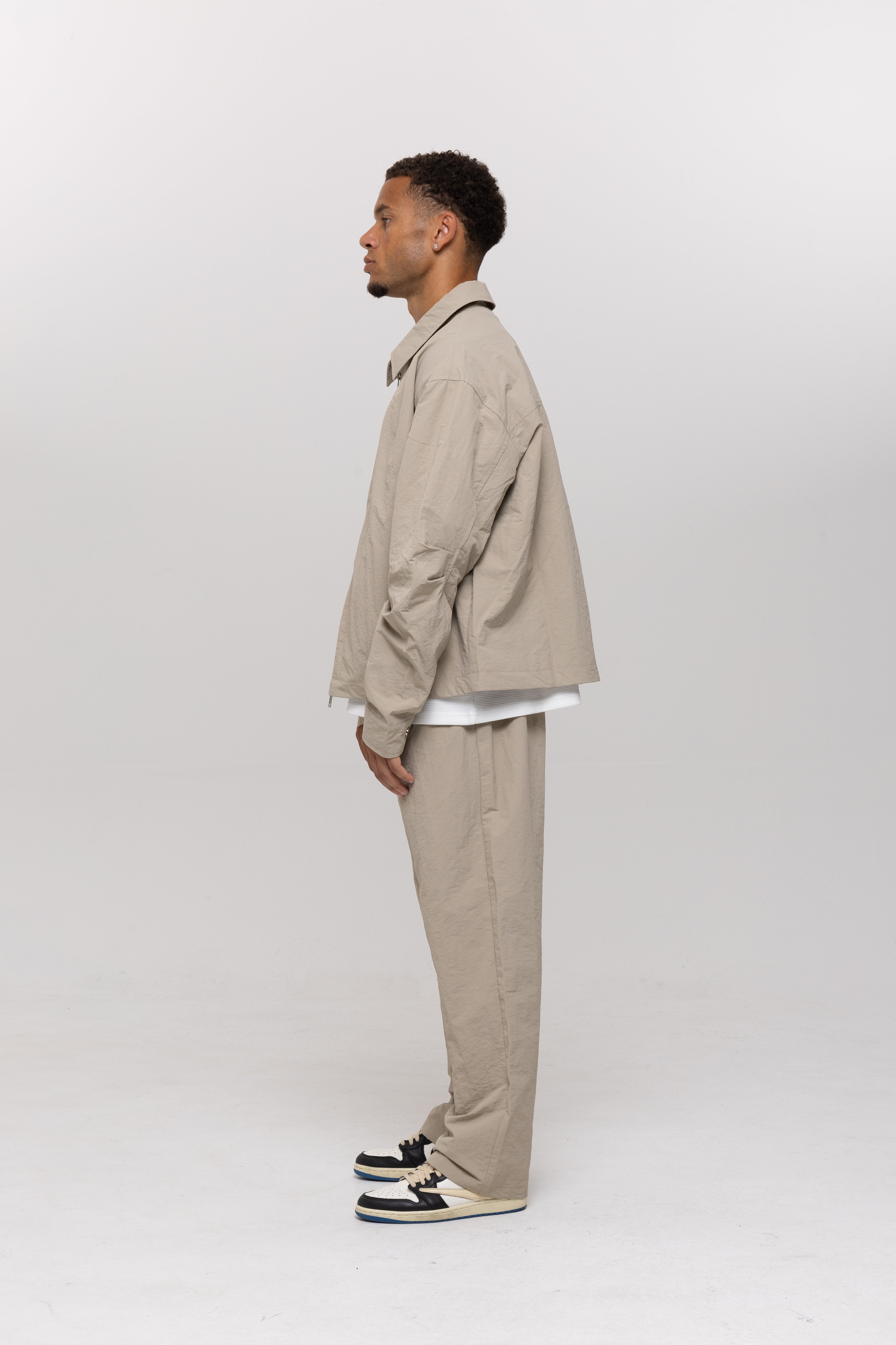 BLANCS NYLON JACKET - BEIGE