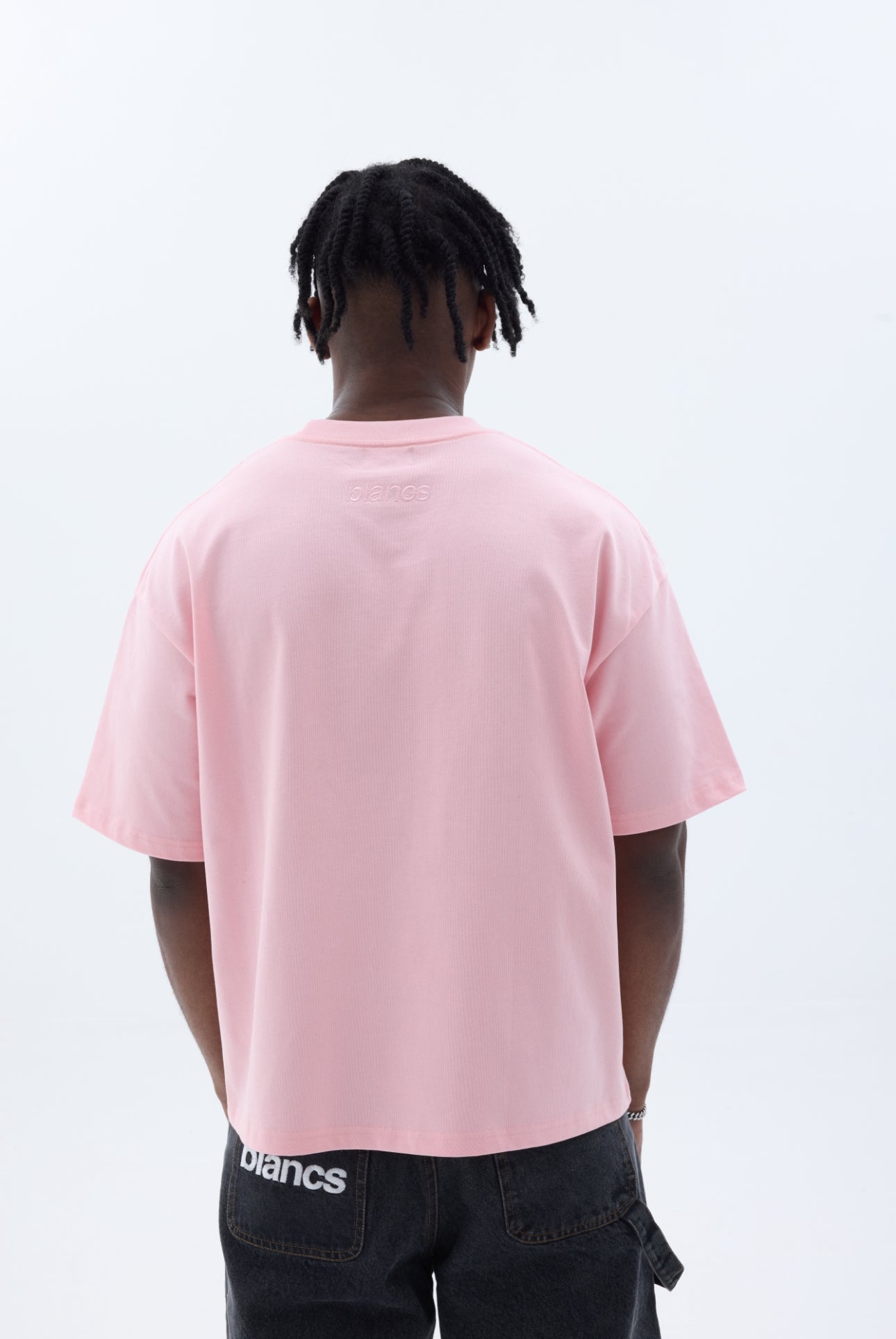 BLANCS CLASSIC LOGO TEE - PINK