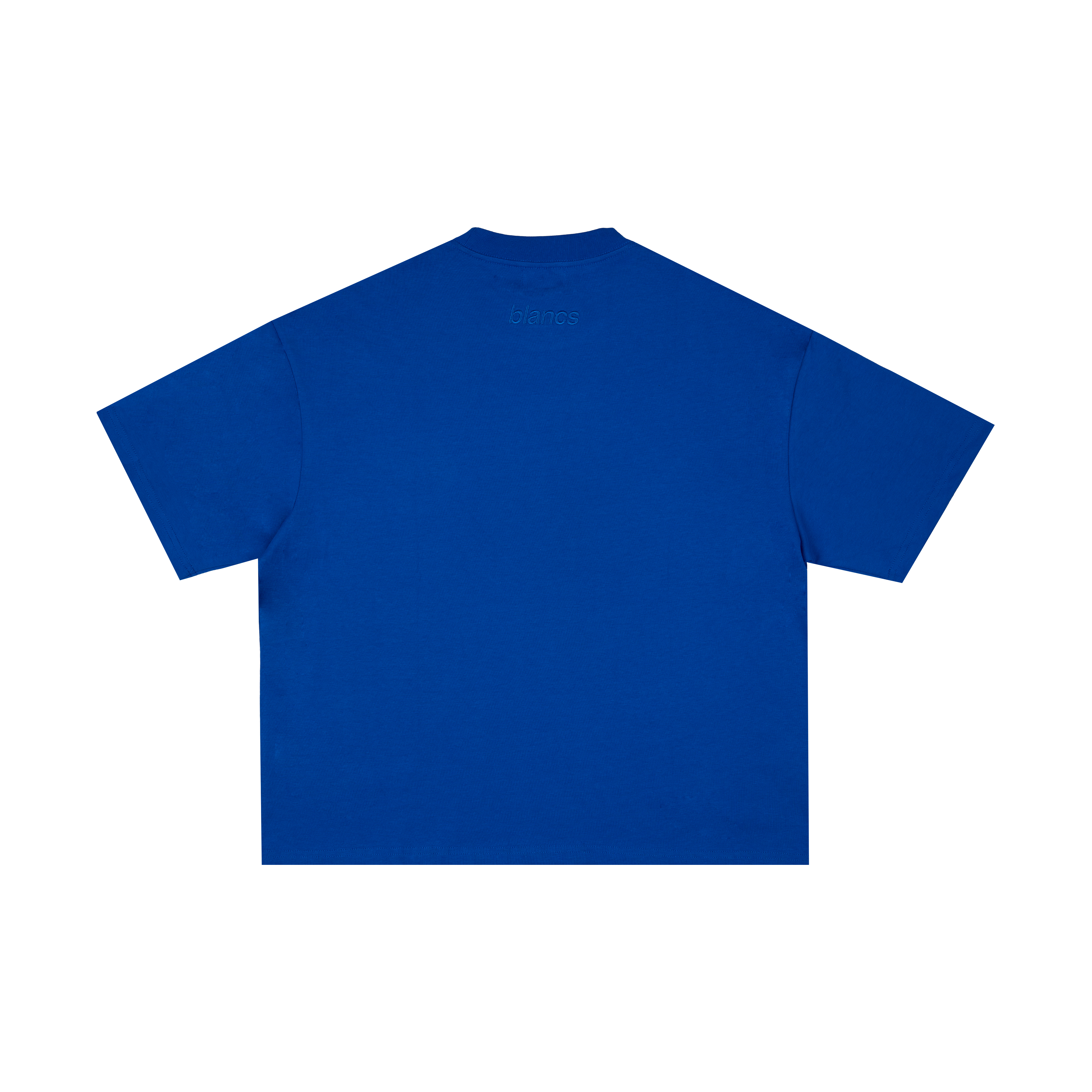 BLANCS CLASSIC LOGO TEE - BLUE