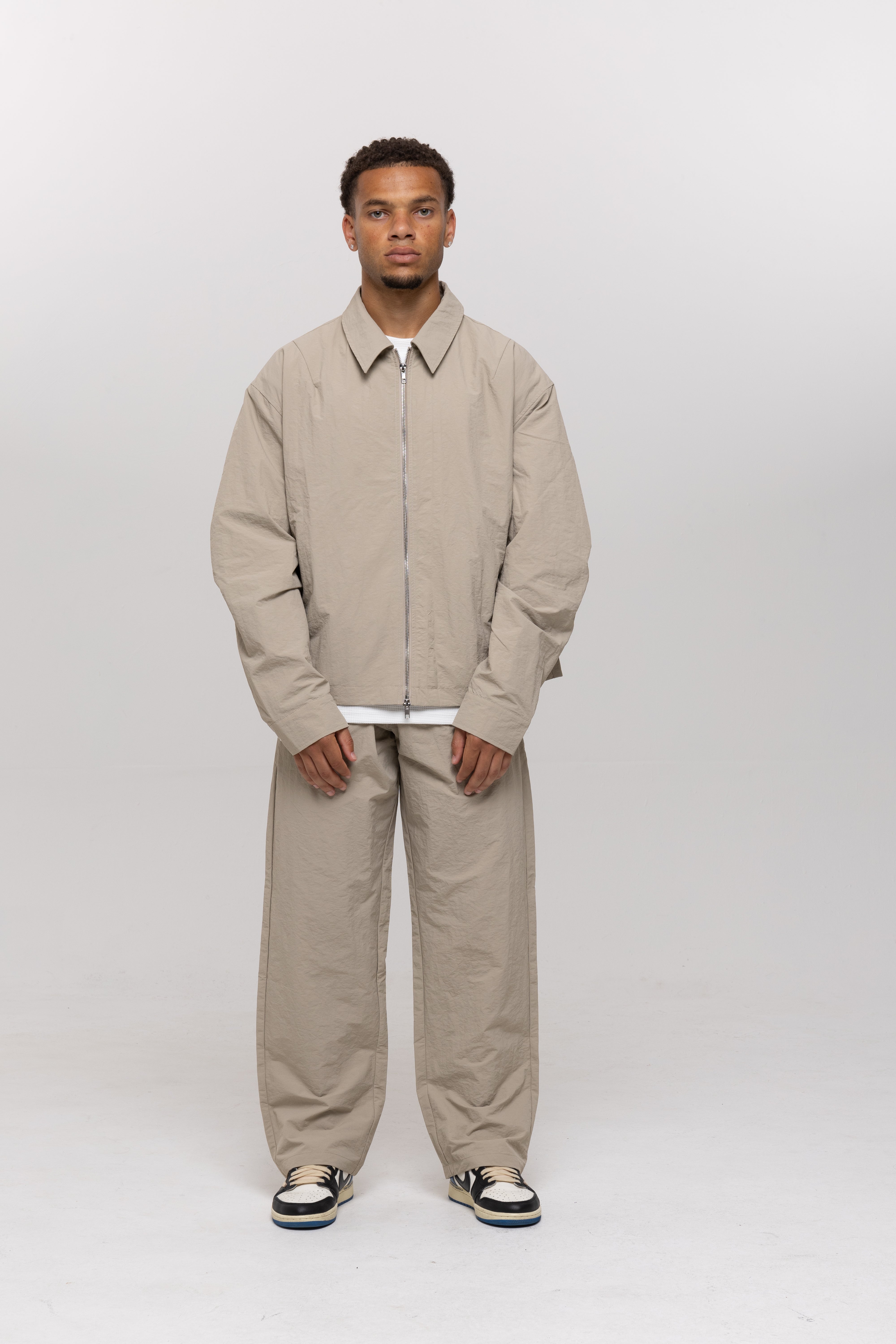 BLANCS NYLON JACKET - BEIGE
