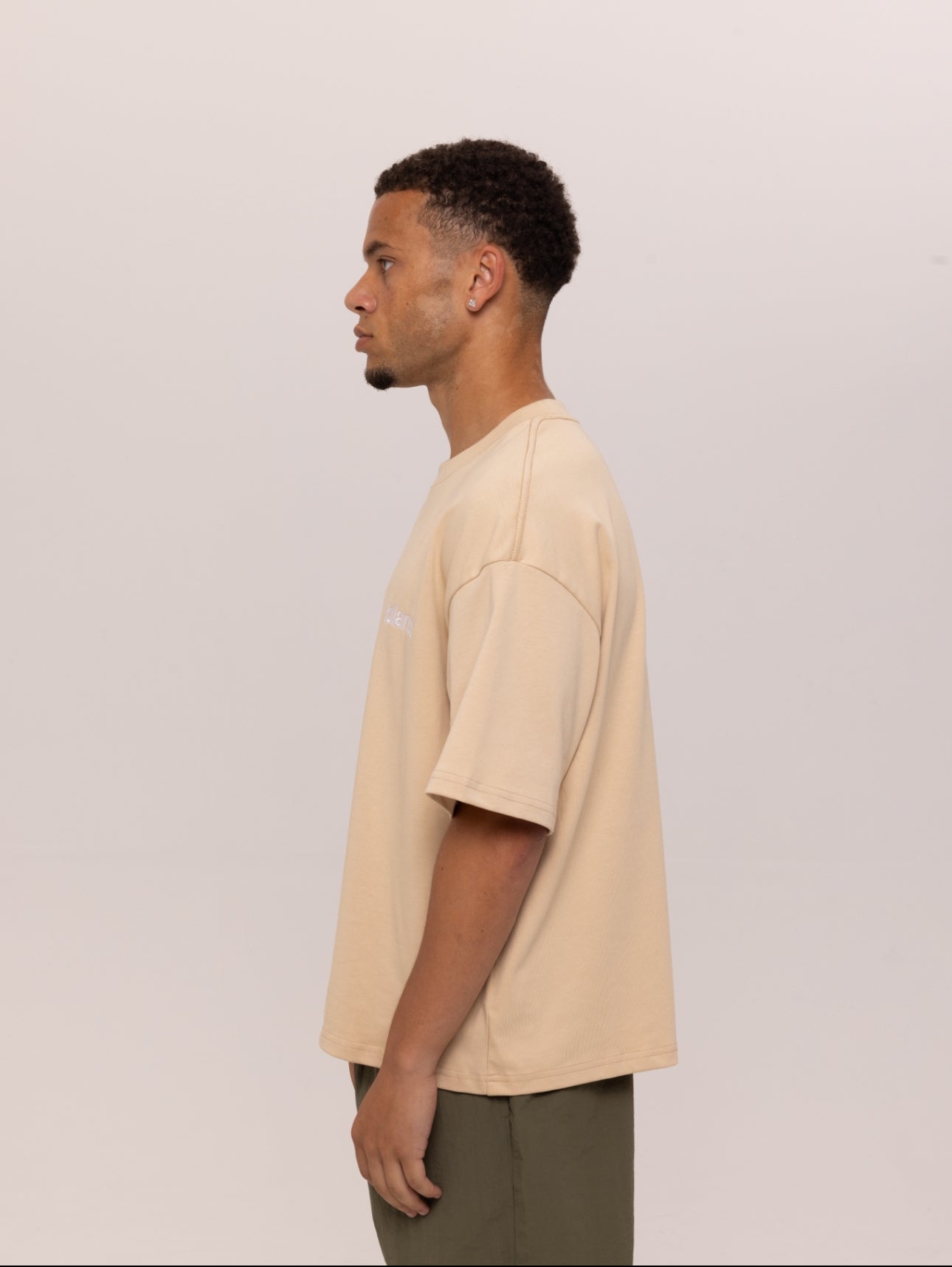 BLANCS CLASSIC LOGO TEE - SAND