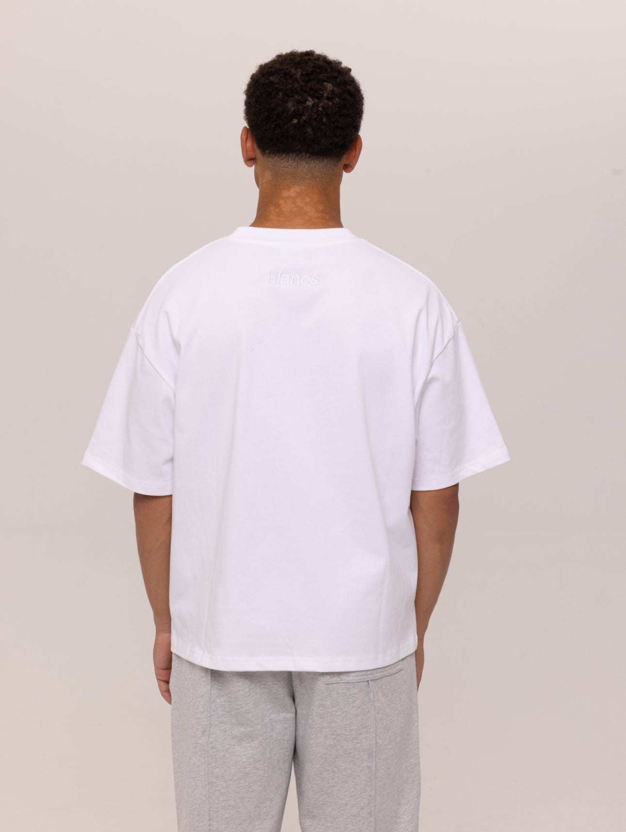BLANCS CLASSIC LOGO TEE - WHITE