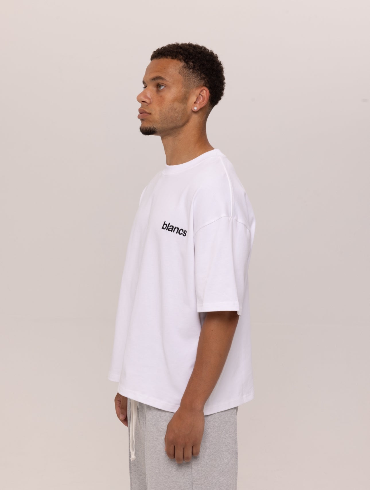 BLANCS CLASSIC LOGO TEE - WHITE