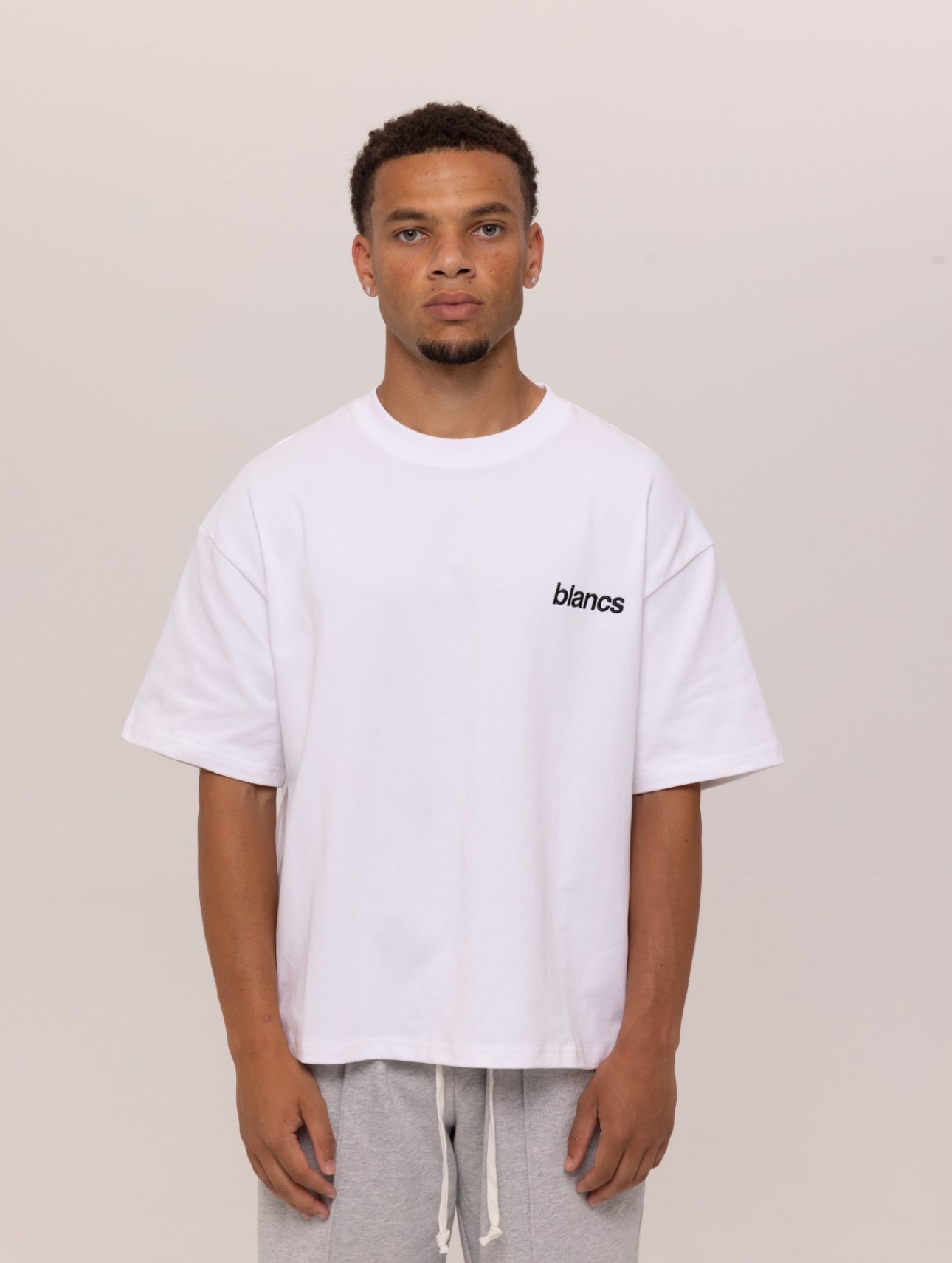 BLANCS CLASSIC LOGO TEE - WHITE