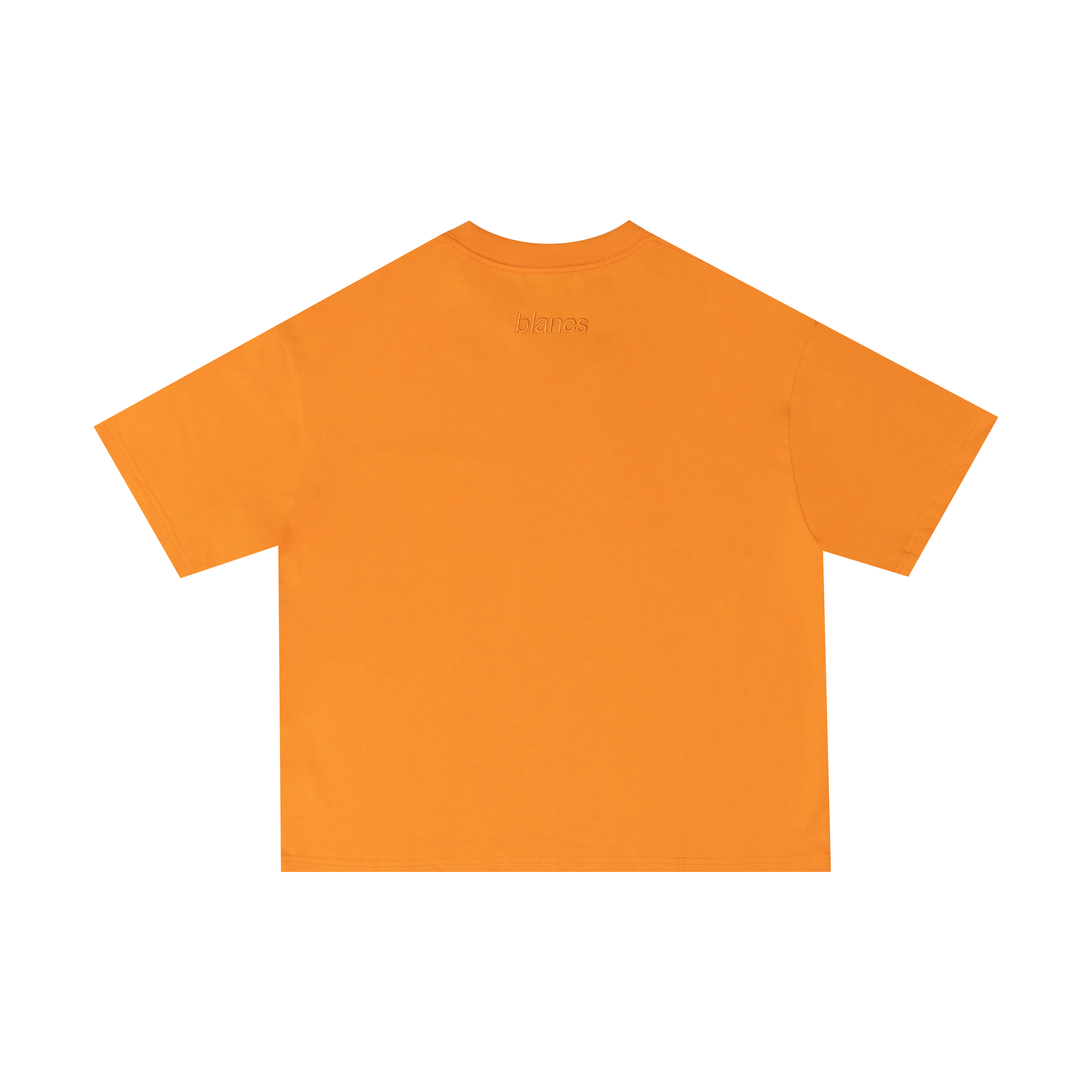 BLANCS CLASSIC LOGO TEE - ORANGE