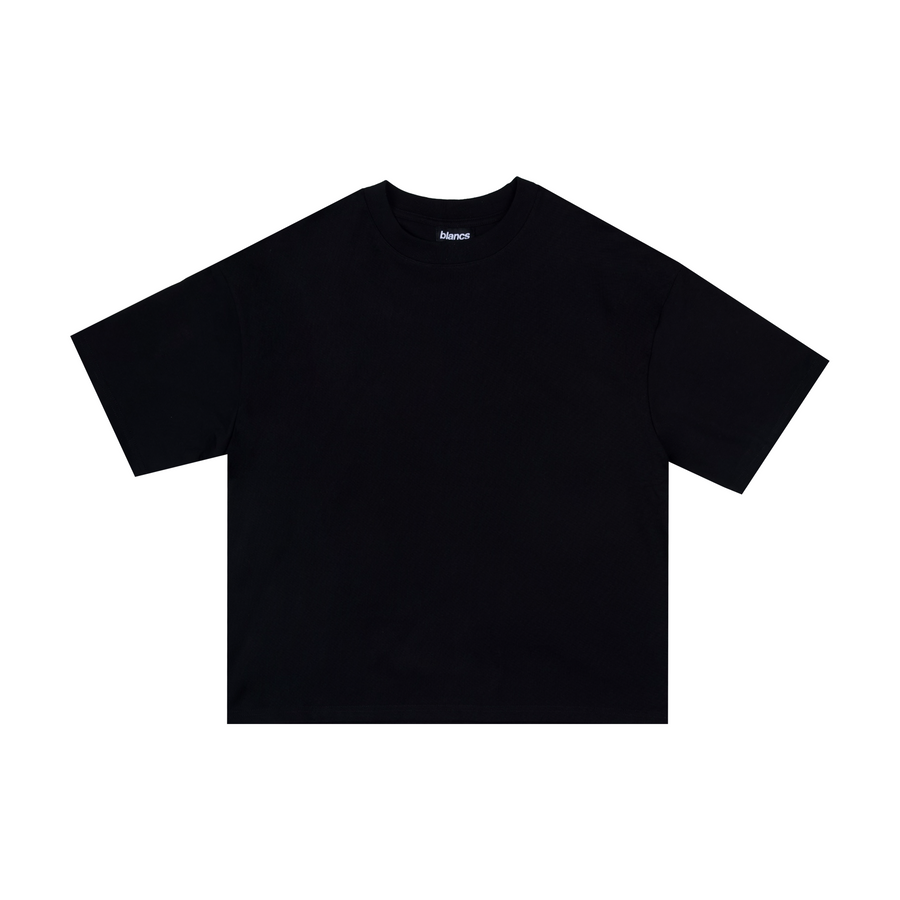 BLANCS BASICS TEE - BLACK