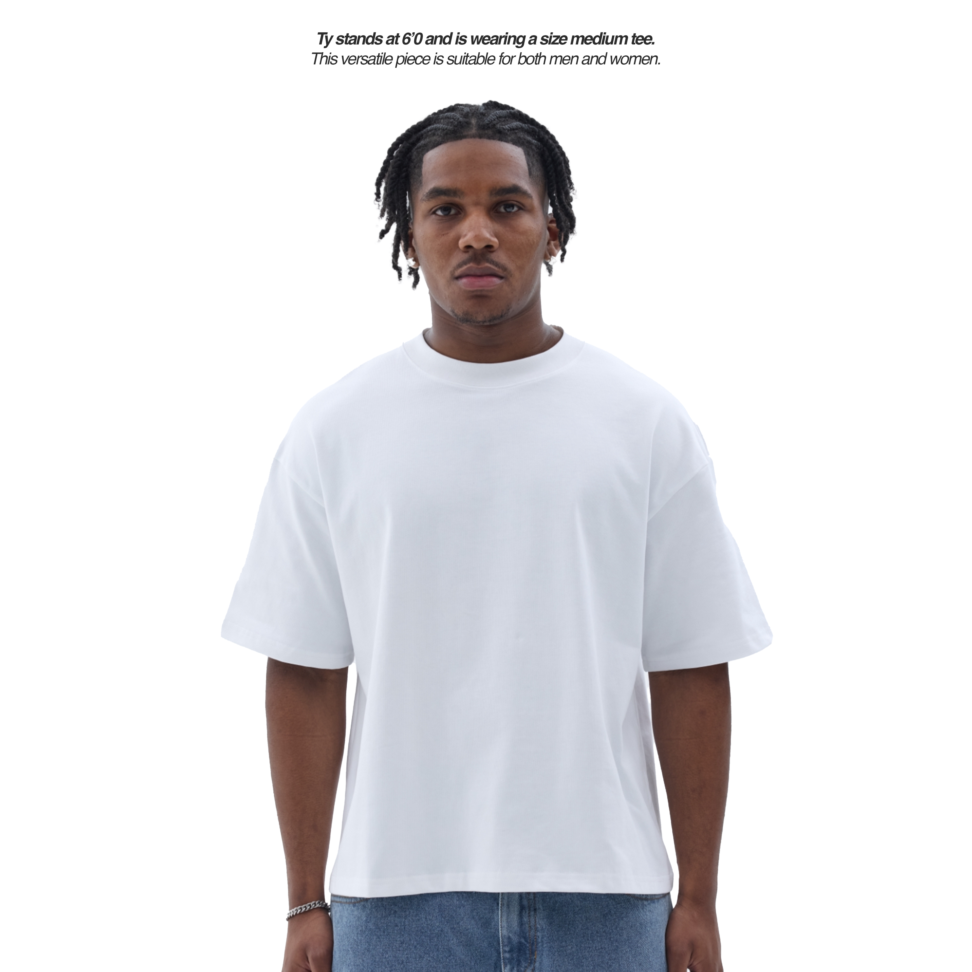 BLANCS BASICS TEE - WHITE