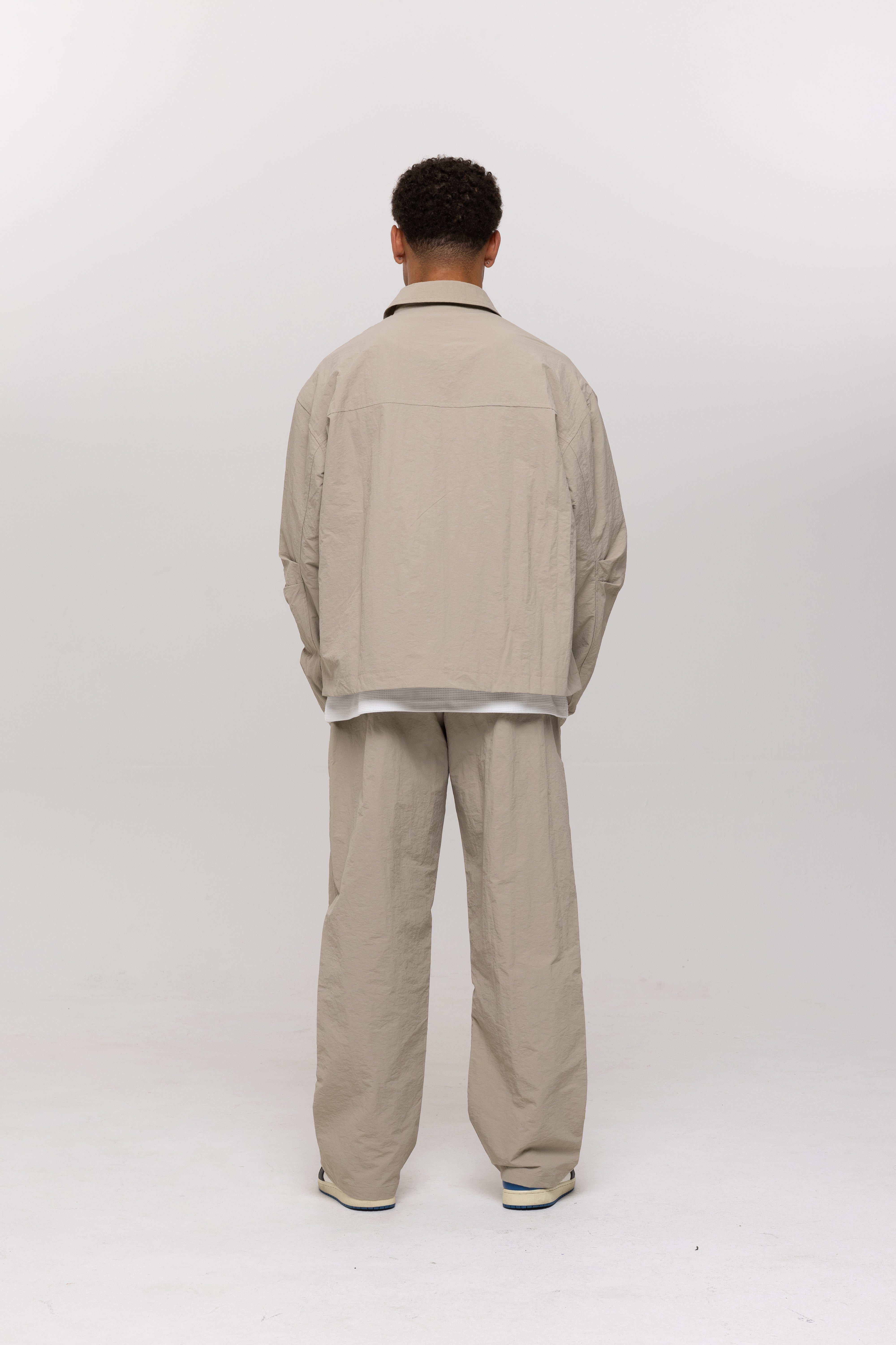 BLANCS NYLON PANTS - BEIGE