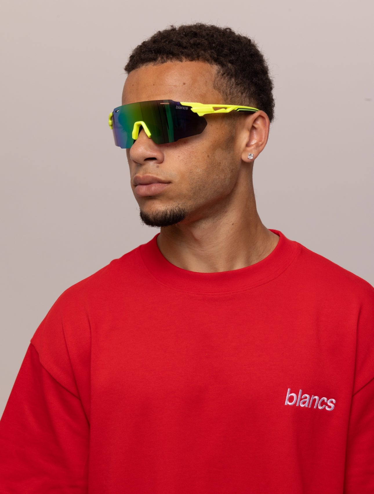 BLANCS RACER SUNGLASSES - GREEN
