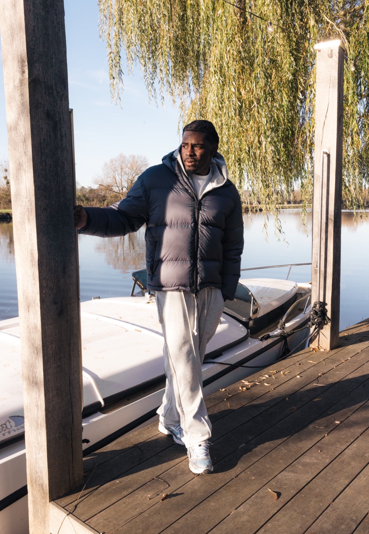 BLANCS DOWN PUFFER JACKET - NAVY (PRE-ORDER)