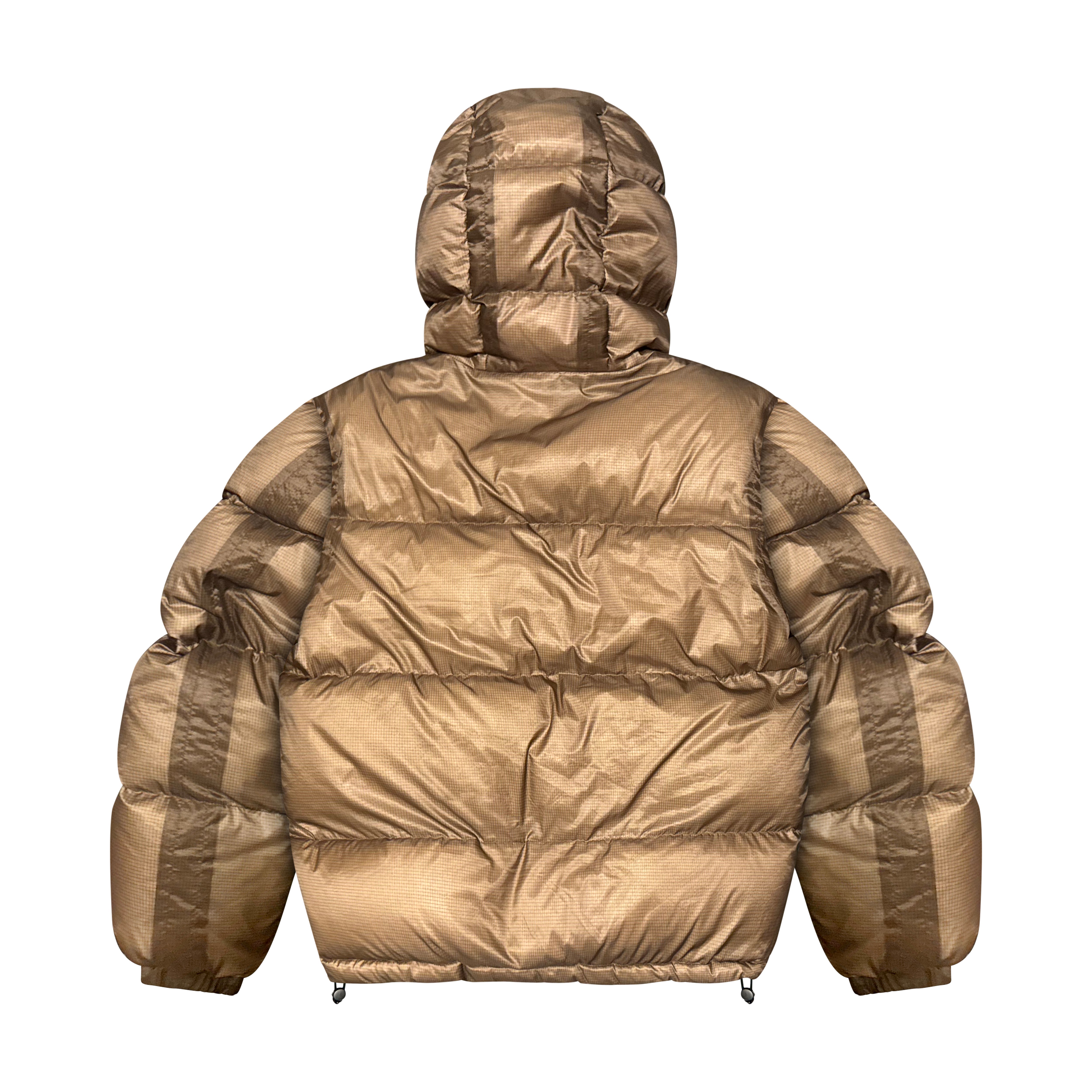 BLANCS DOWN PUFFER JACKET - BROWN