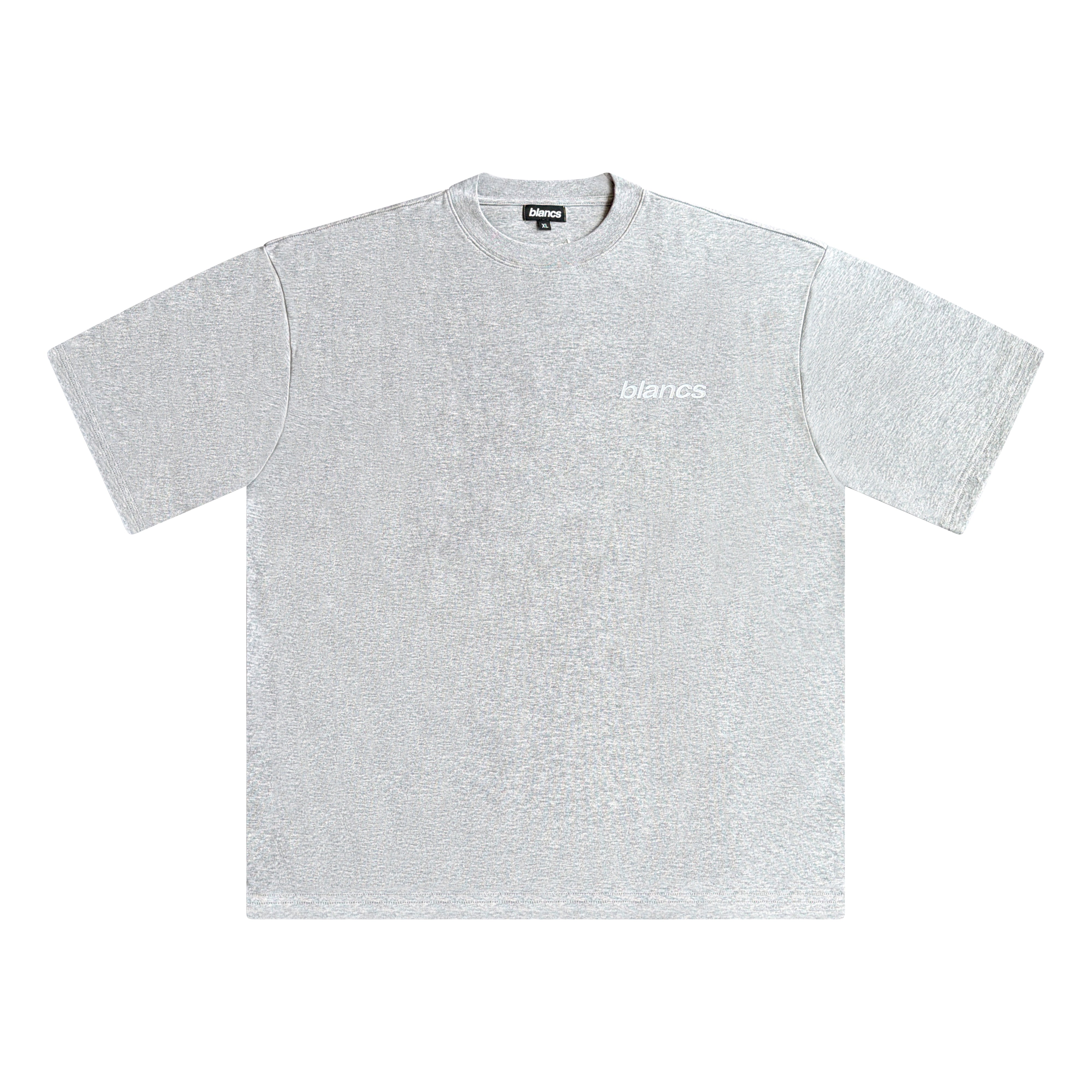 BLANCS CLASSIC LOGO TEE - LIGHT GREY