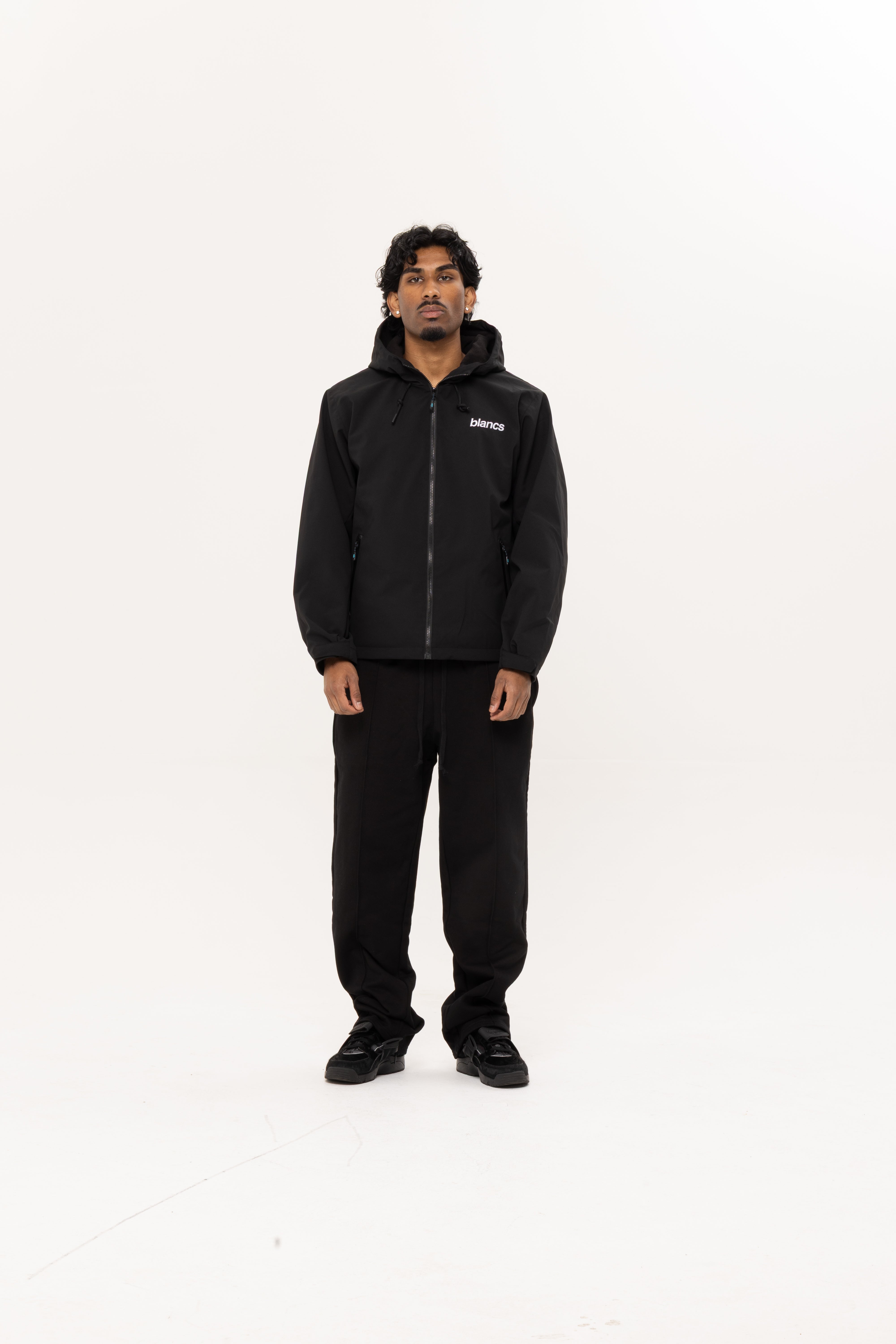 BLANCS SHELL JACKET - BLACK