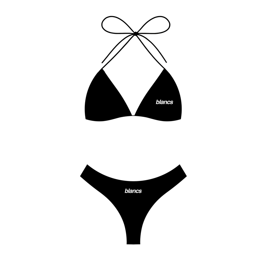 BLANCS BIKINI - BLACK