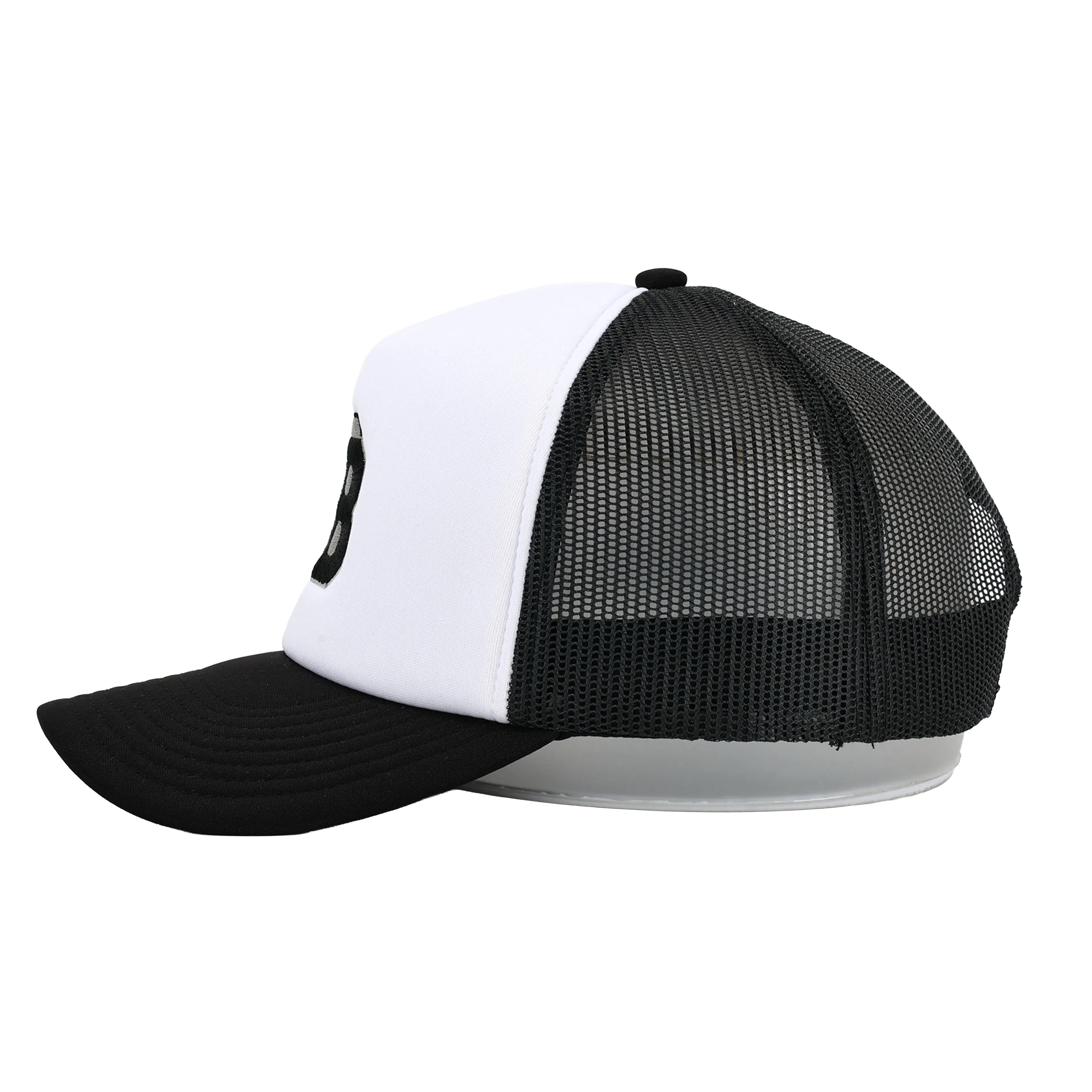 BLANCS TRUCKER HAT - BLACK