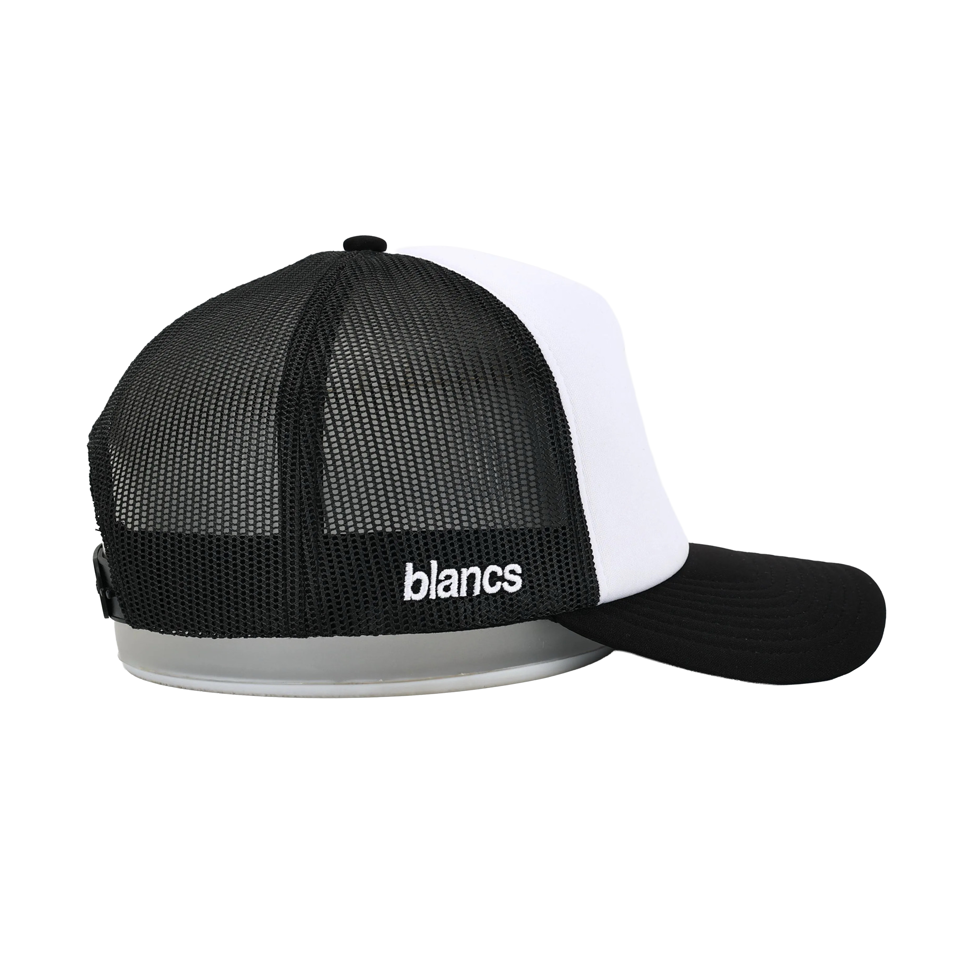 BLANCS TRUCKER HAT - BLACK