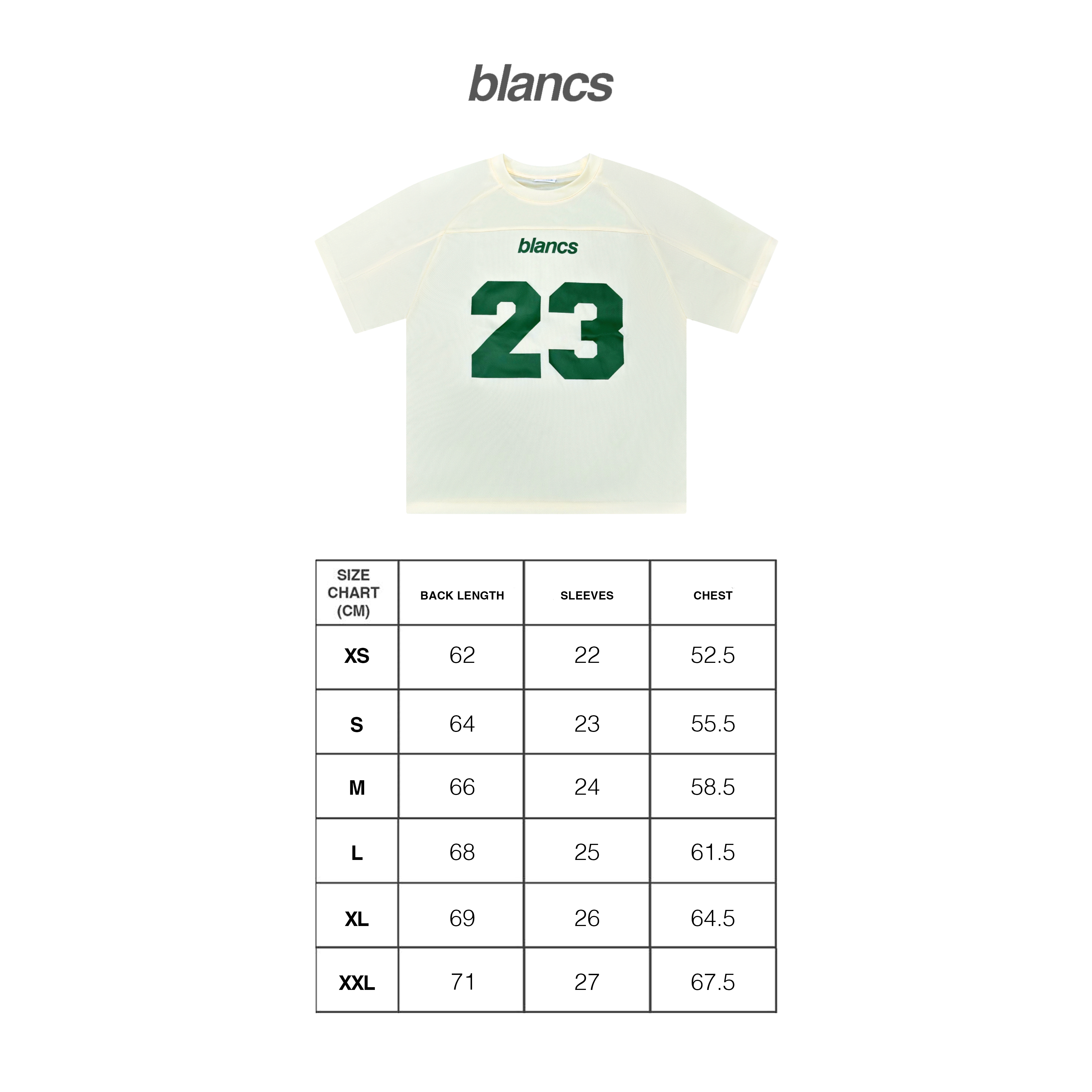 BLANCS JERSEY - CREAM