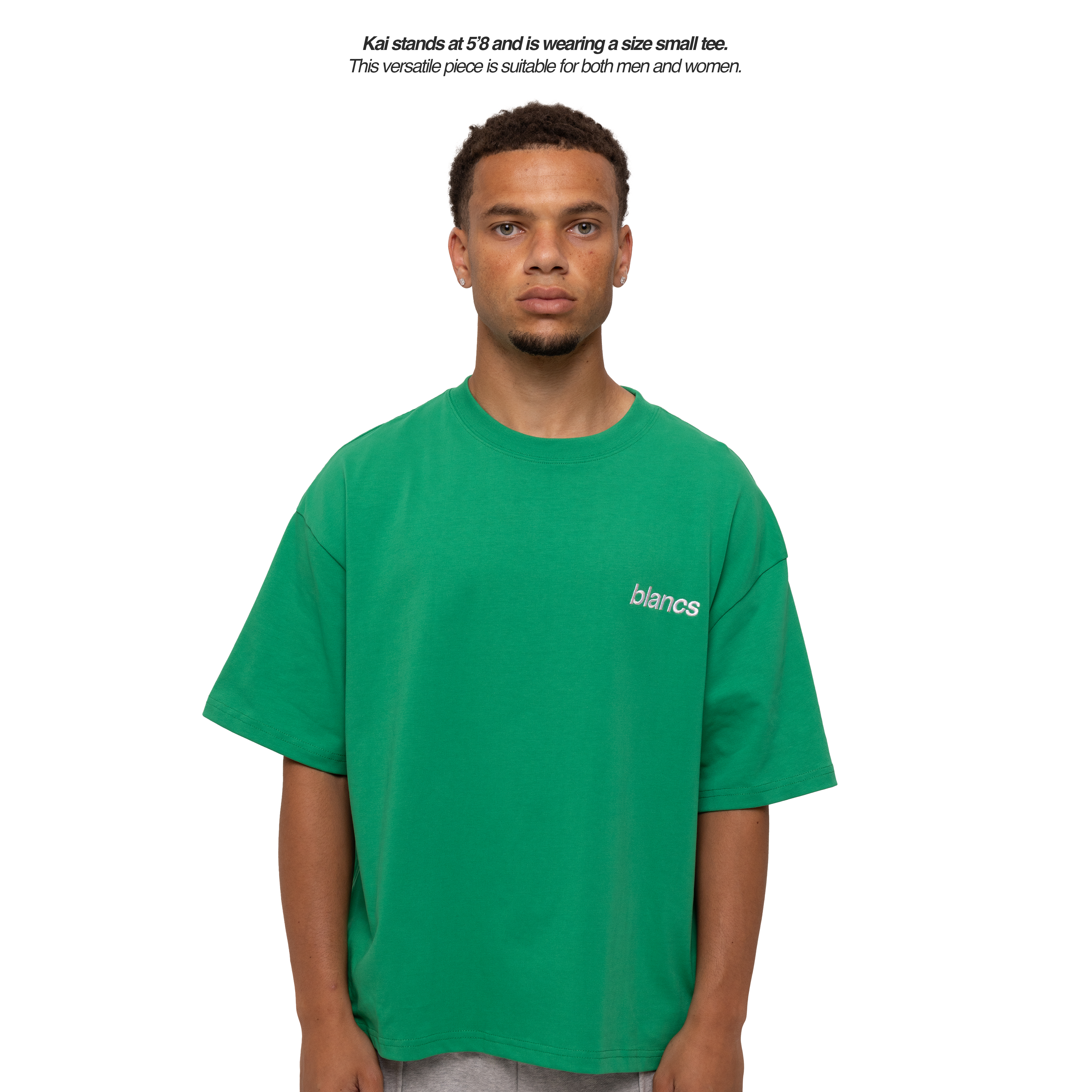 BLANCS CLASSIC LOGO TEE - GREEN
