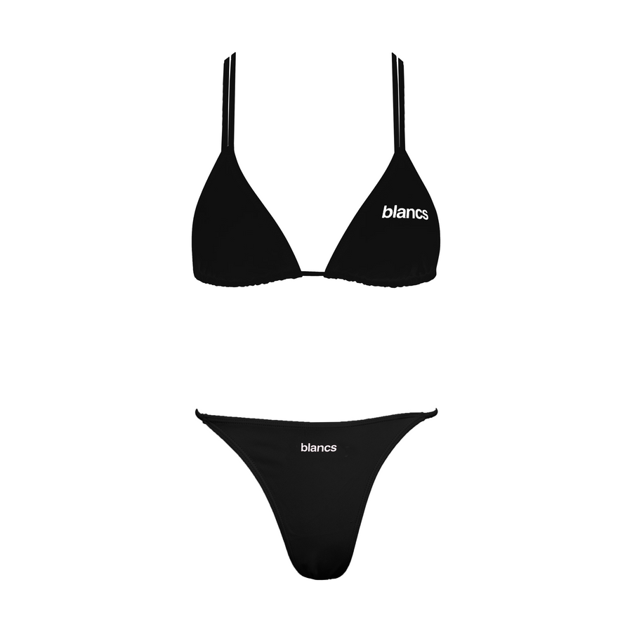 BLANCS BIKINI - BLACK