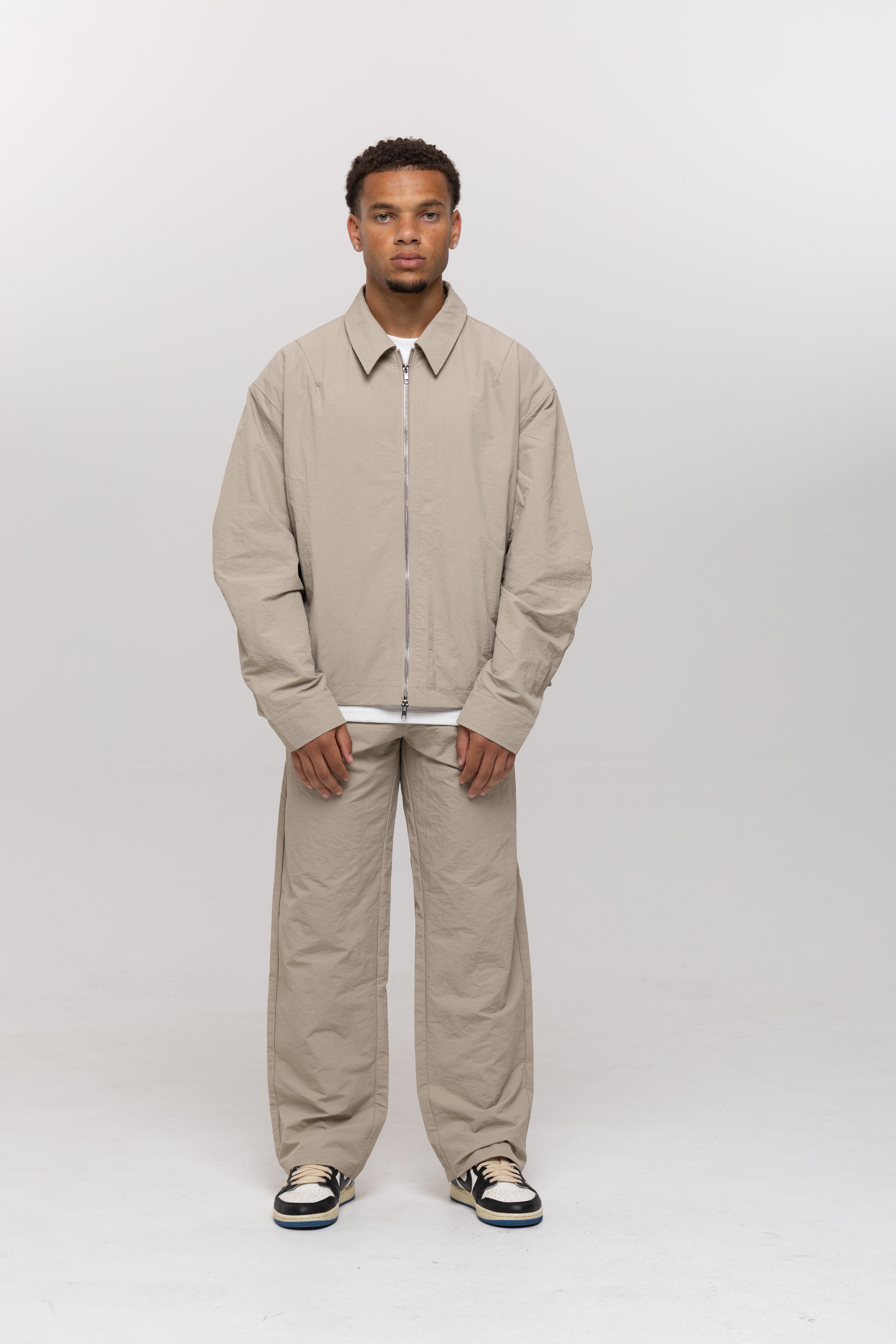 BLANCS NYLON PANTS - BEIGE
