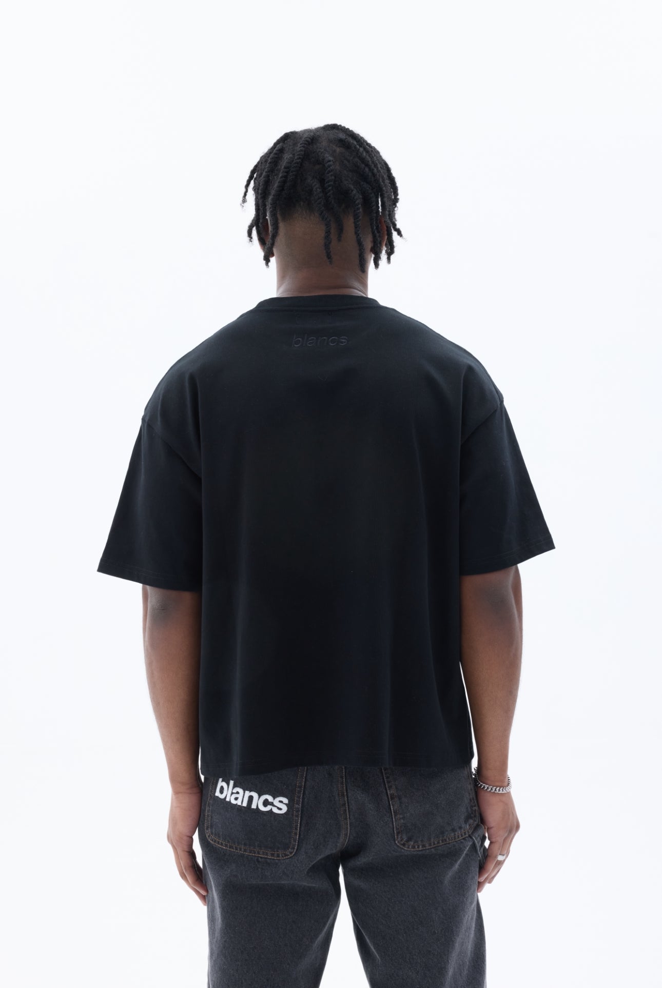 BLANCS BASICS TEE - BLACK