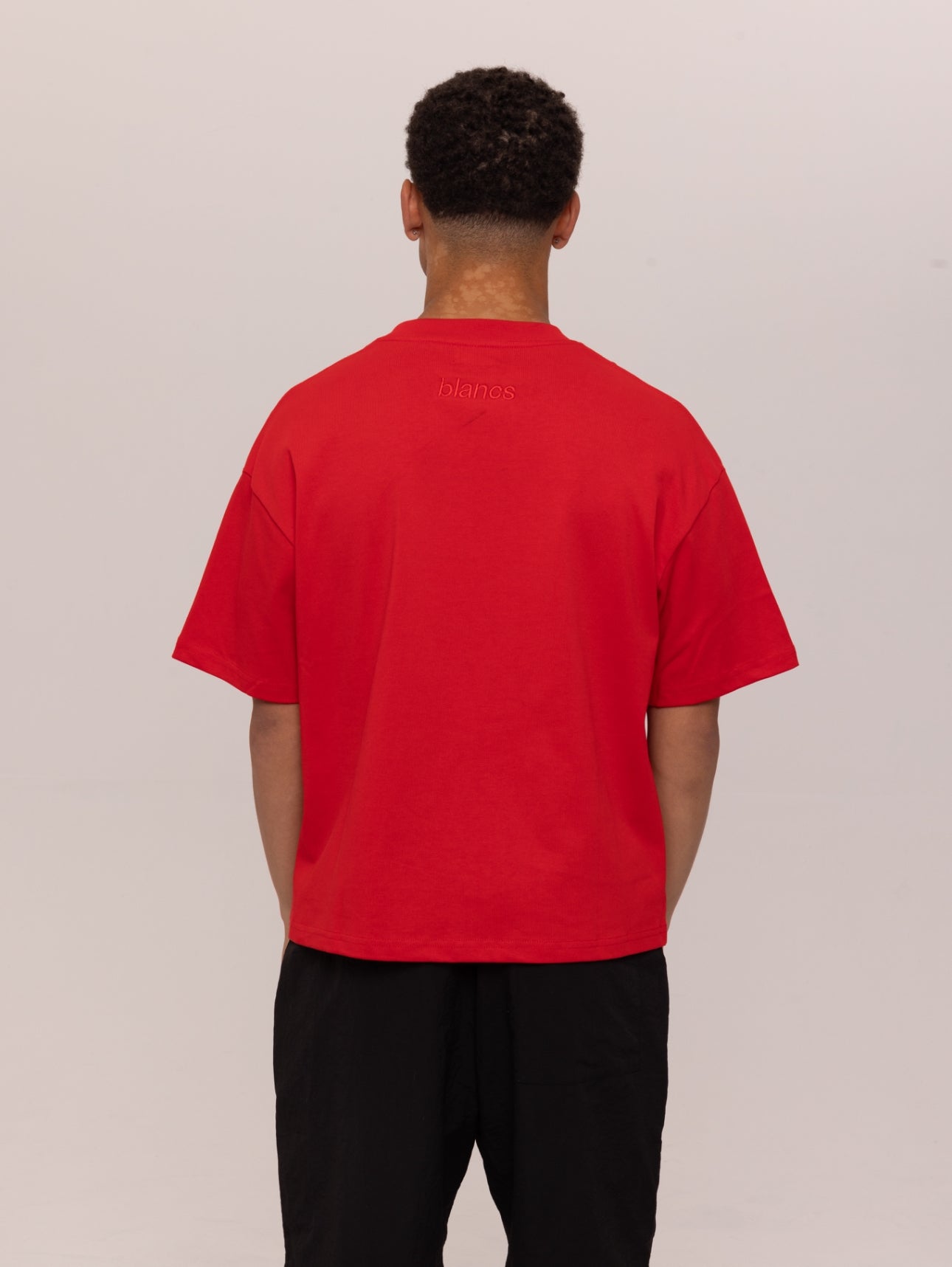BLANCS CLASSIC LOGO TEE - RED