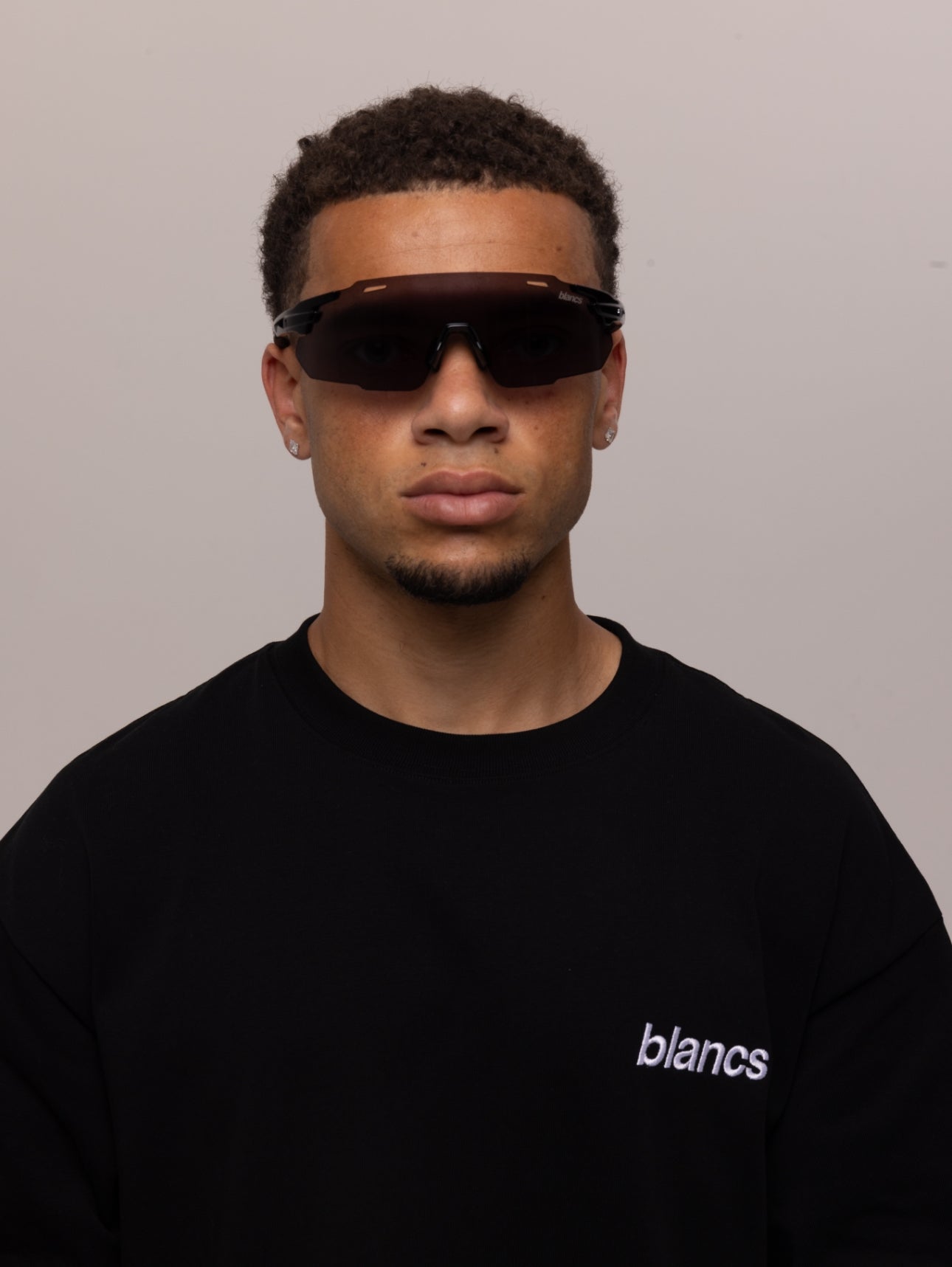 BLANCS RACER SUNGLASSES - BLACK
