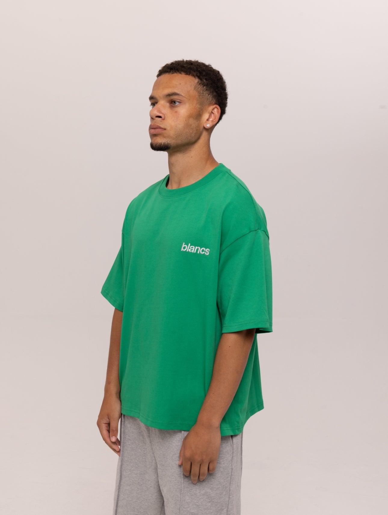 BLANCS CLASSIC LOGO TEE - GREEN
