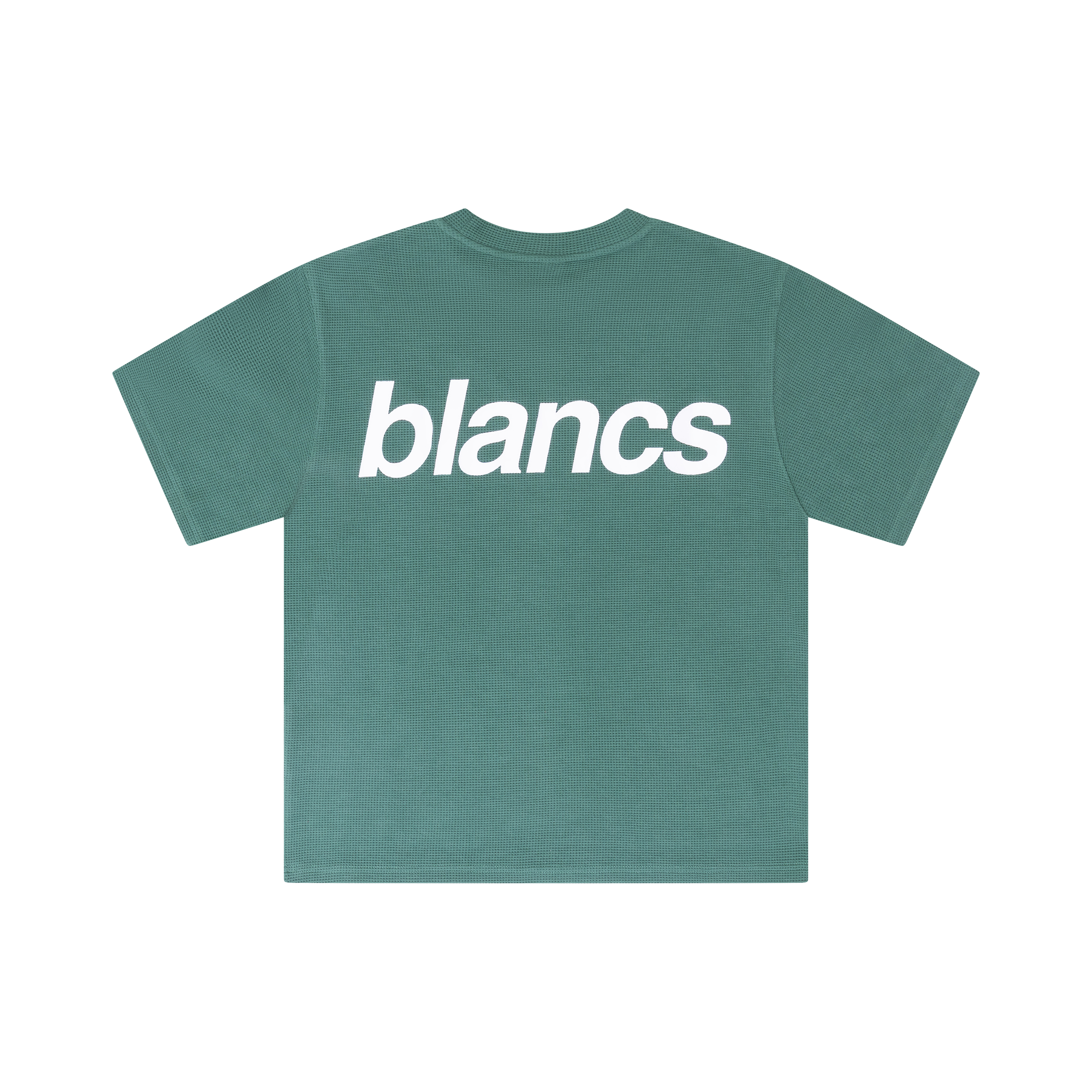 BLANCS WAFFLE KNIT S/S - GREEN