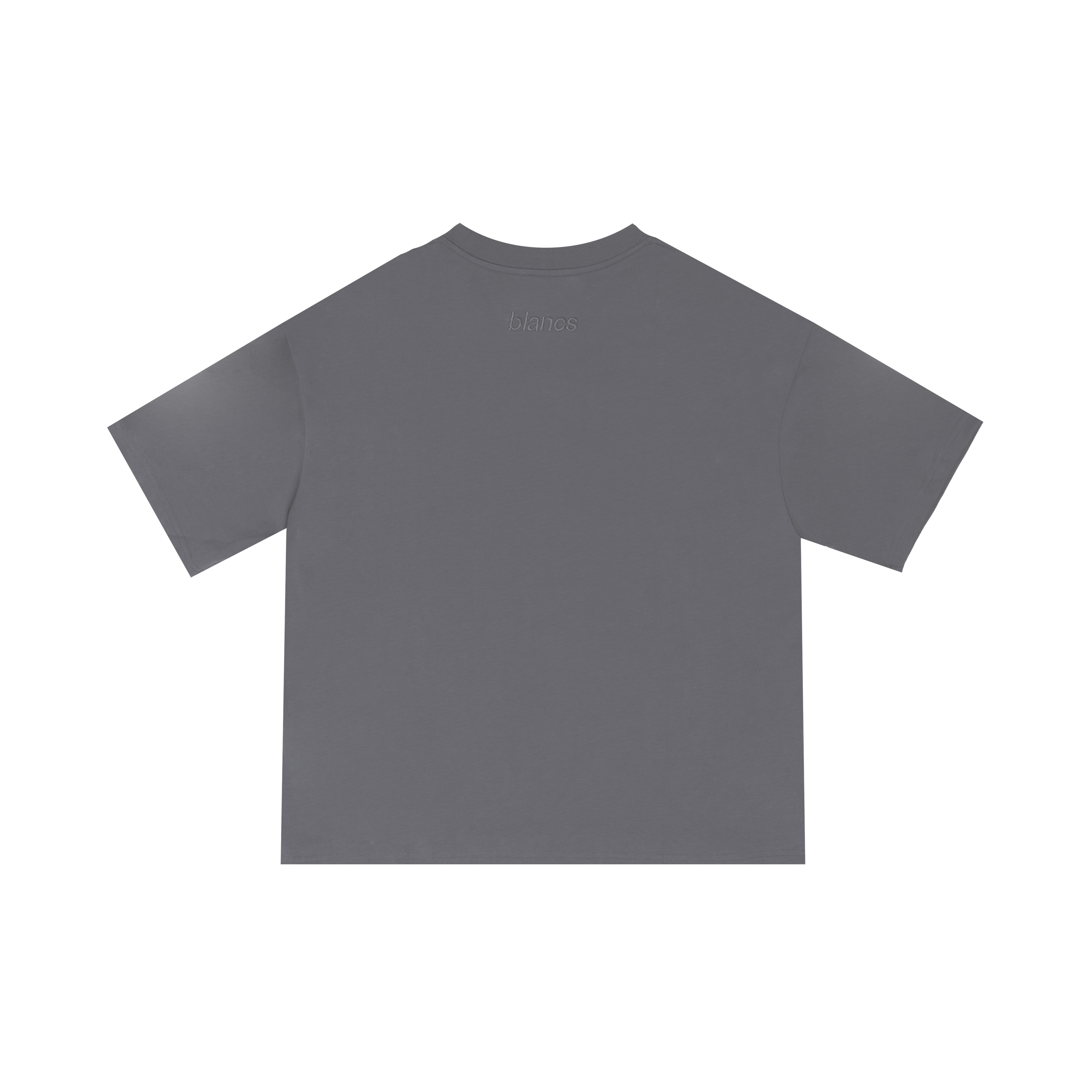 BLANCS CLASSIC LOGO TEE - GREY (PRE ORDER/18:19)