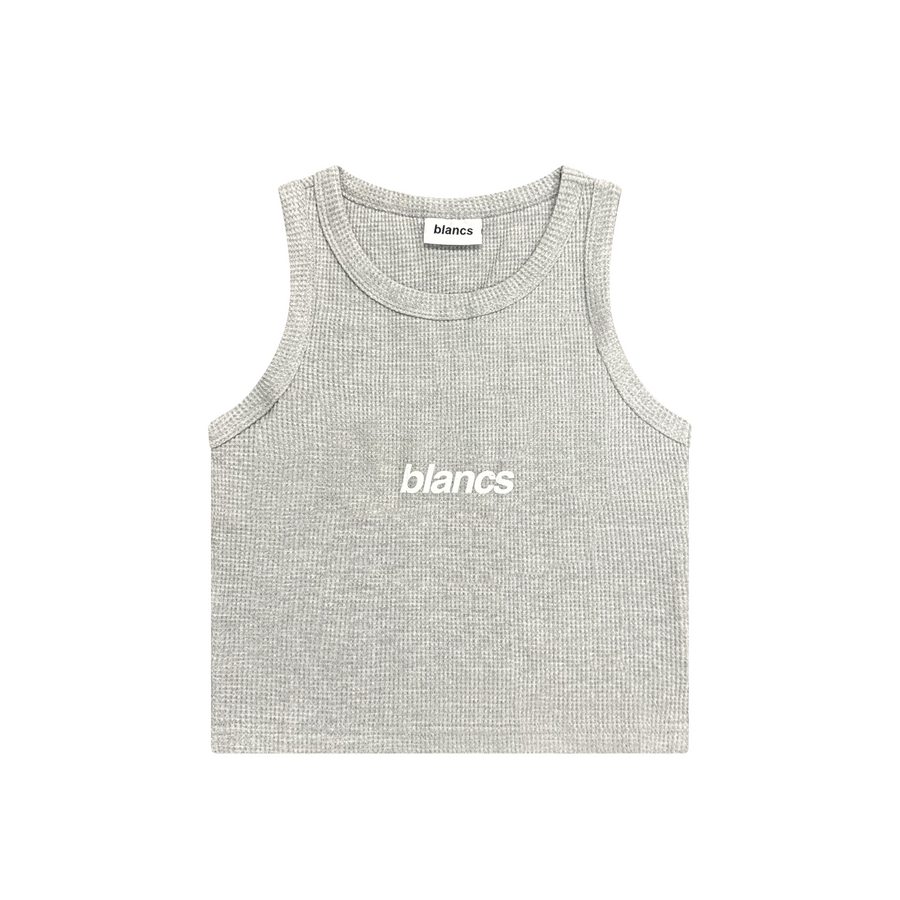 BLANCS RACER TANK - GREY
