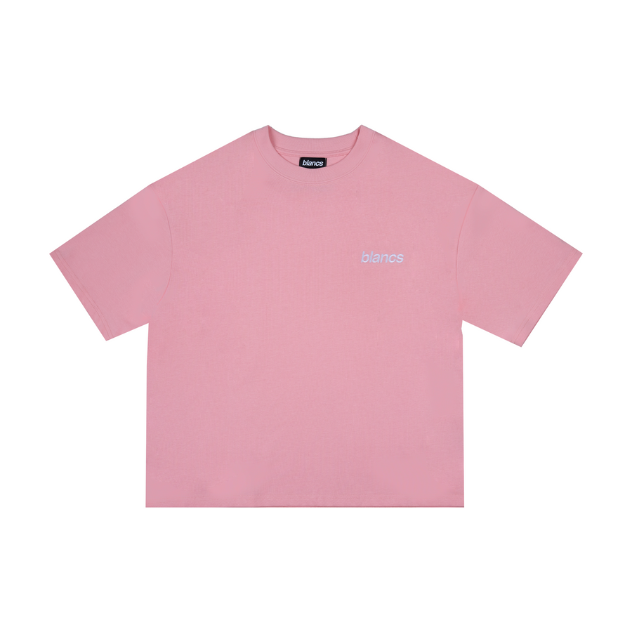BLANCS CLASSIC LOGO TEE - PINK