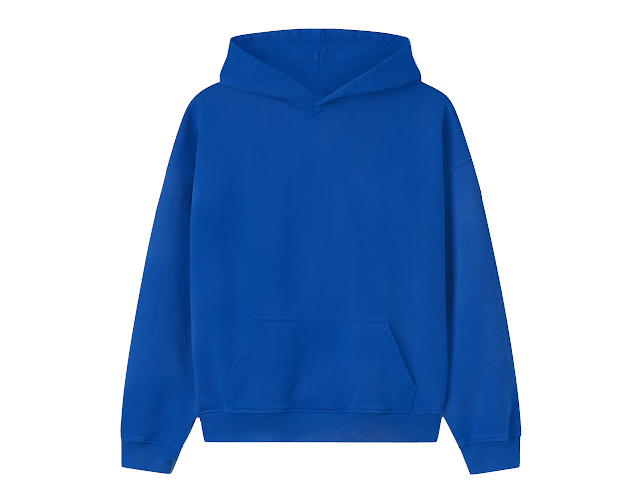 BLANCS PULLOVER HOODIE - BLUE