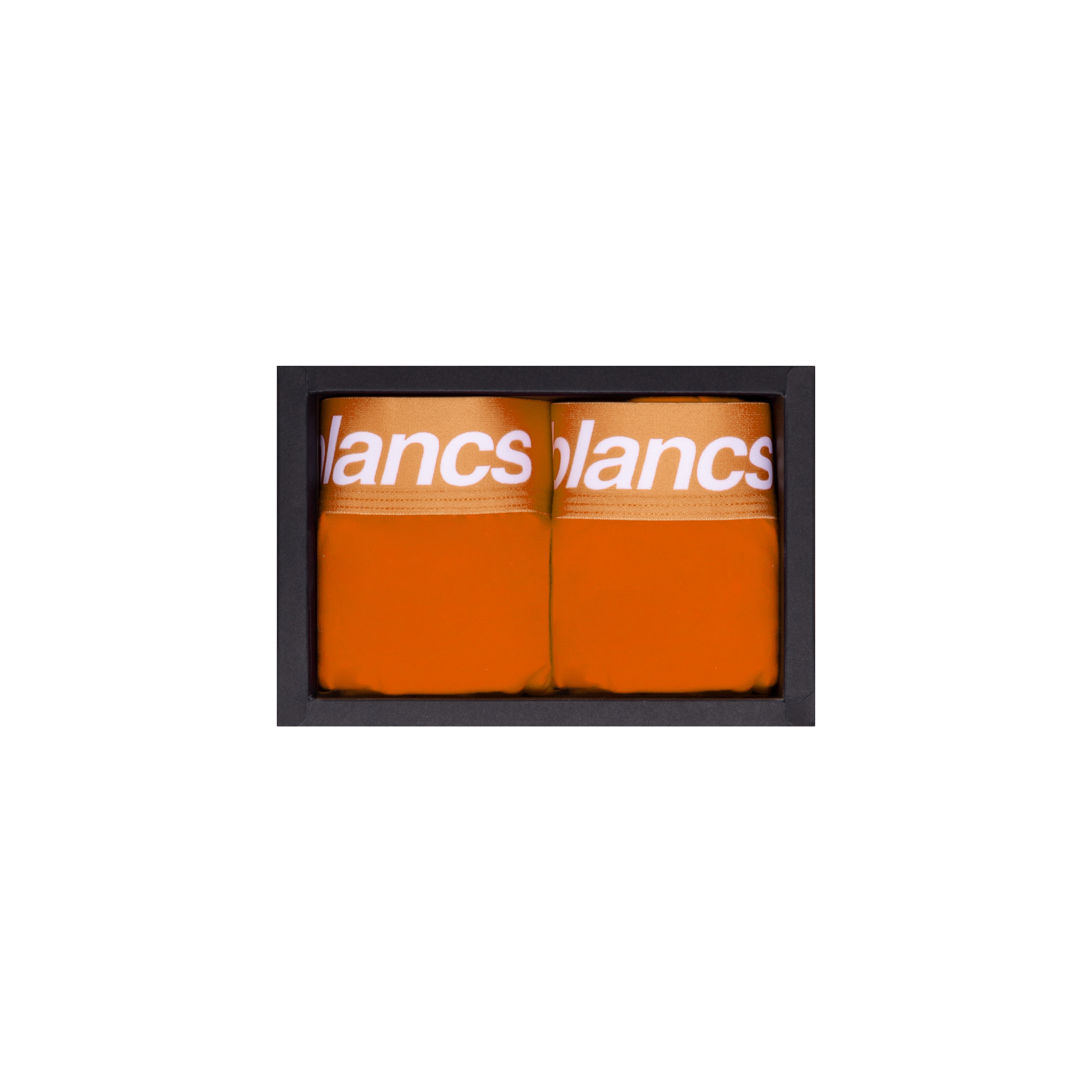 BLANCS ORANGE BOXER SHORTS - 2 PACK