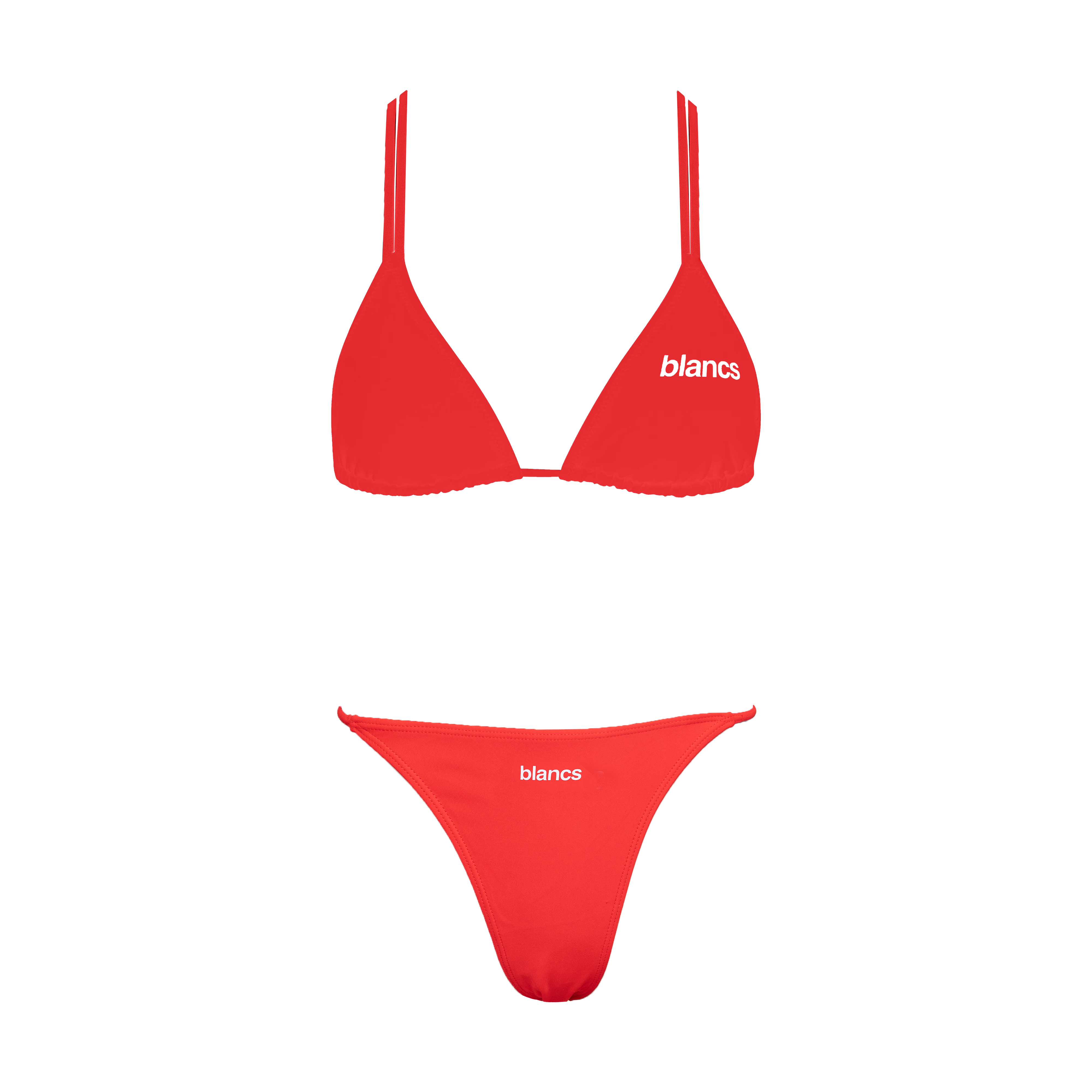 BLANCS BIKINI - RED
