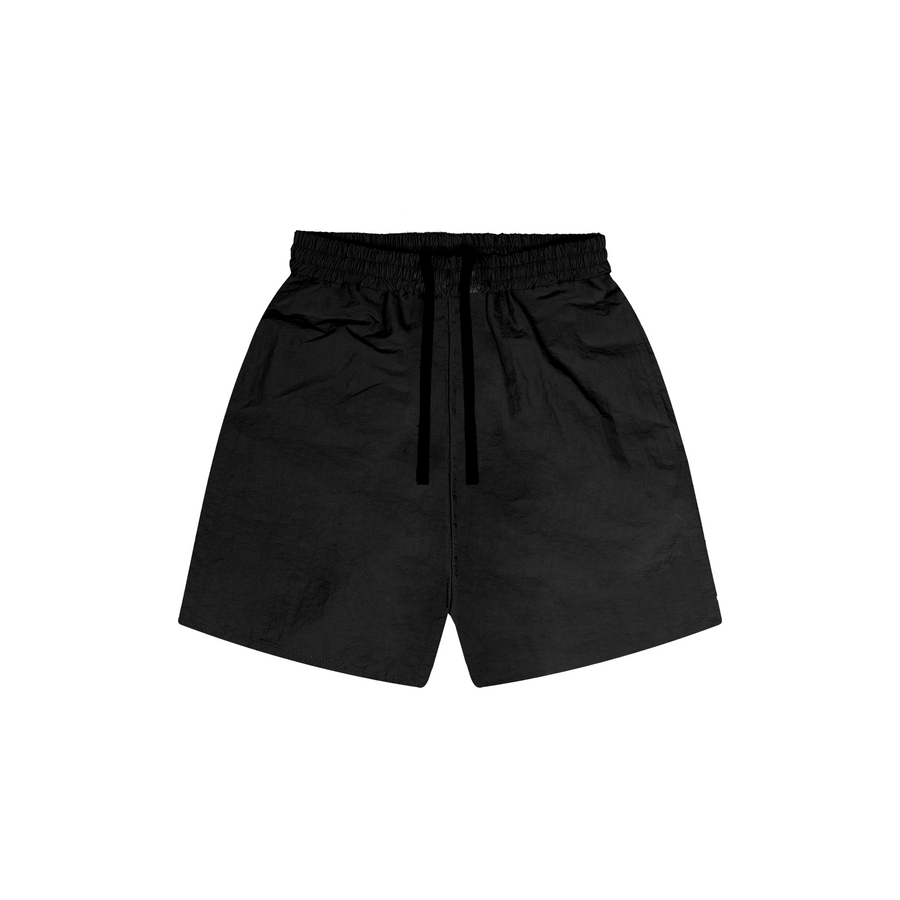 BLANCS NYLON SHORTS - BLACK