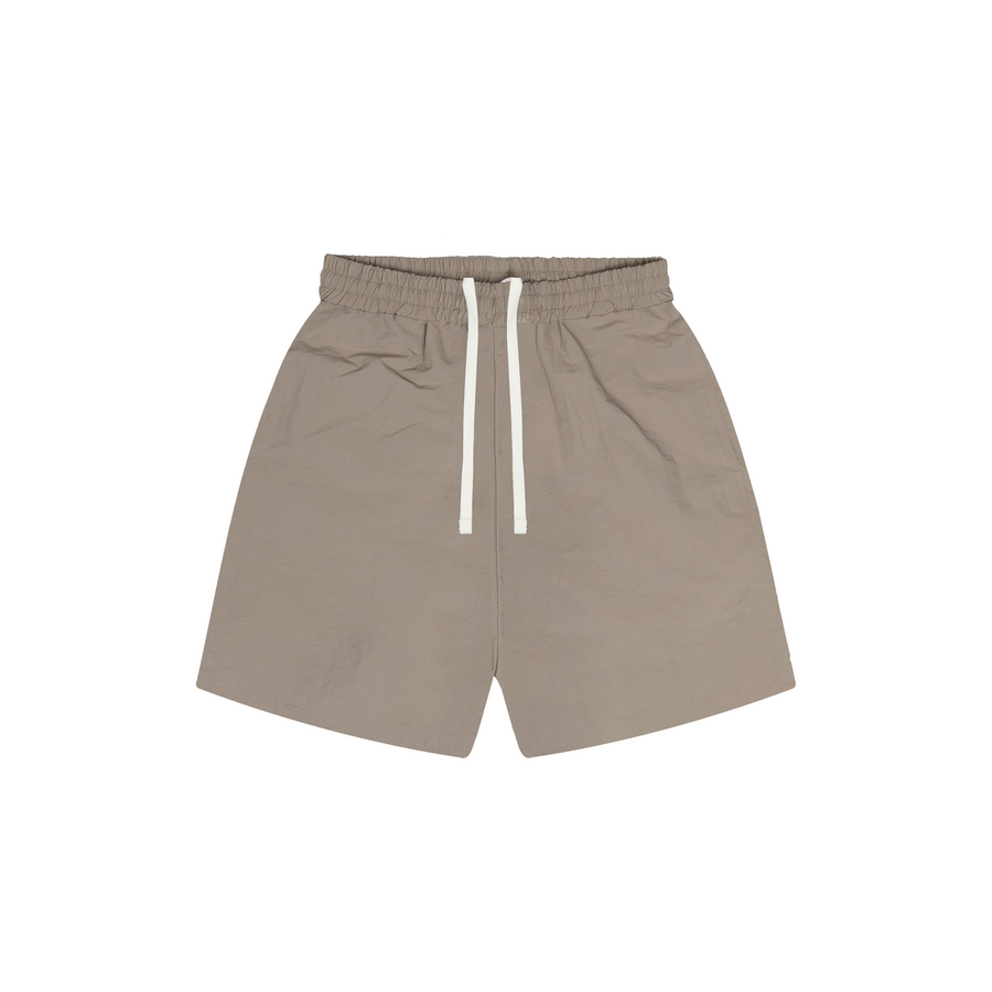 BLANCS NYLON SHORTS - BEIGE