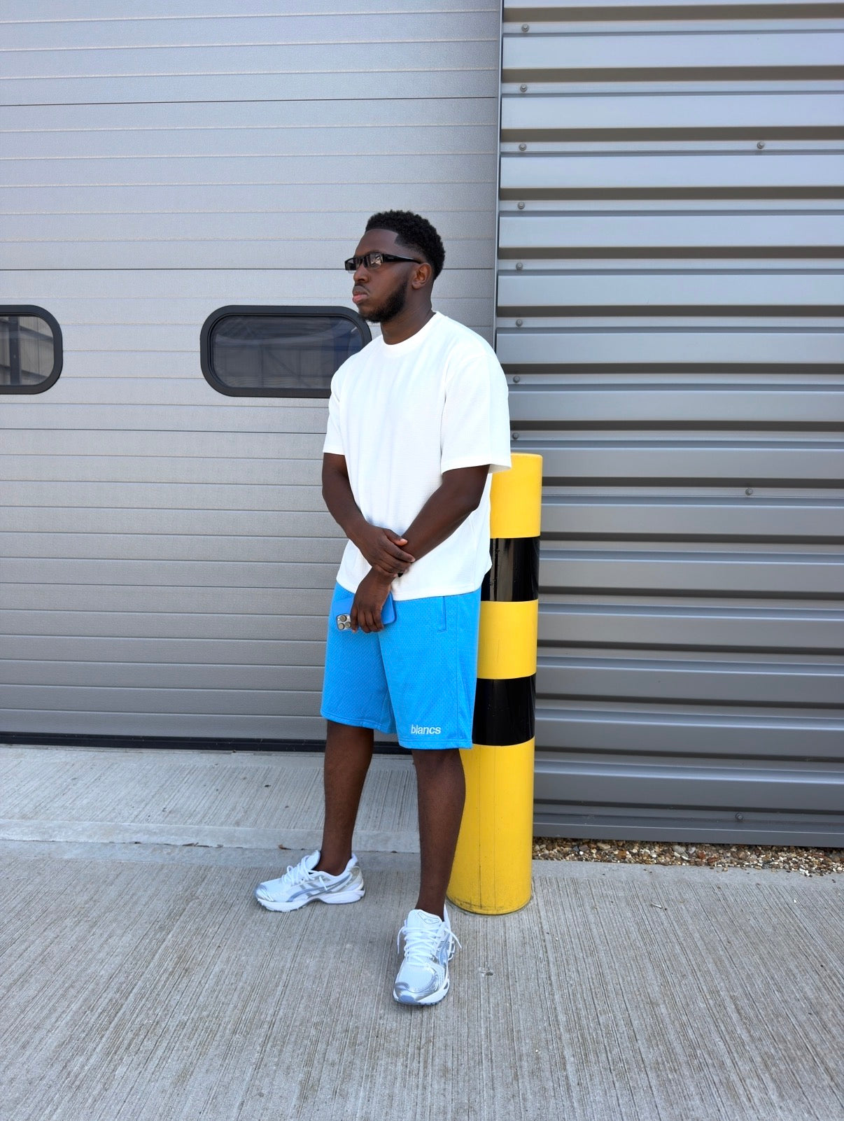 BLANCS MESH SHORTS - BLUE