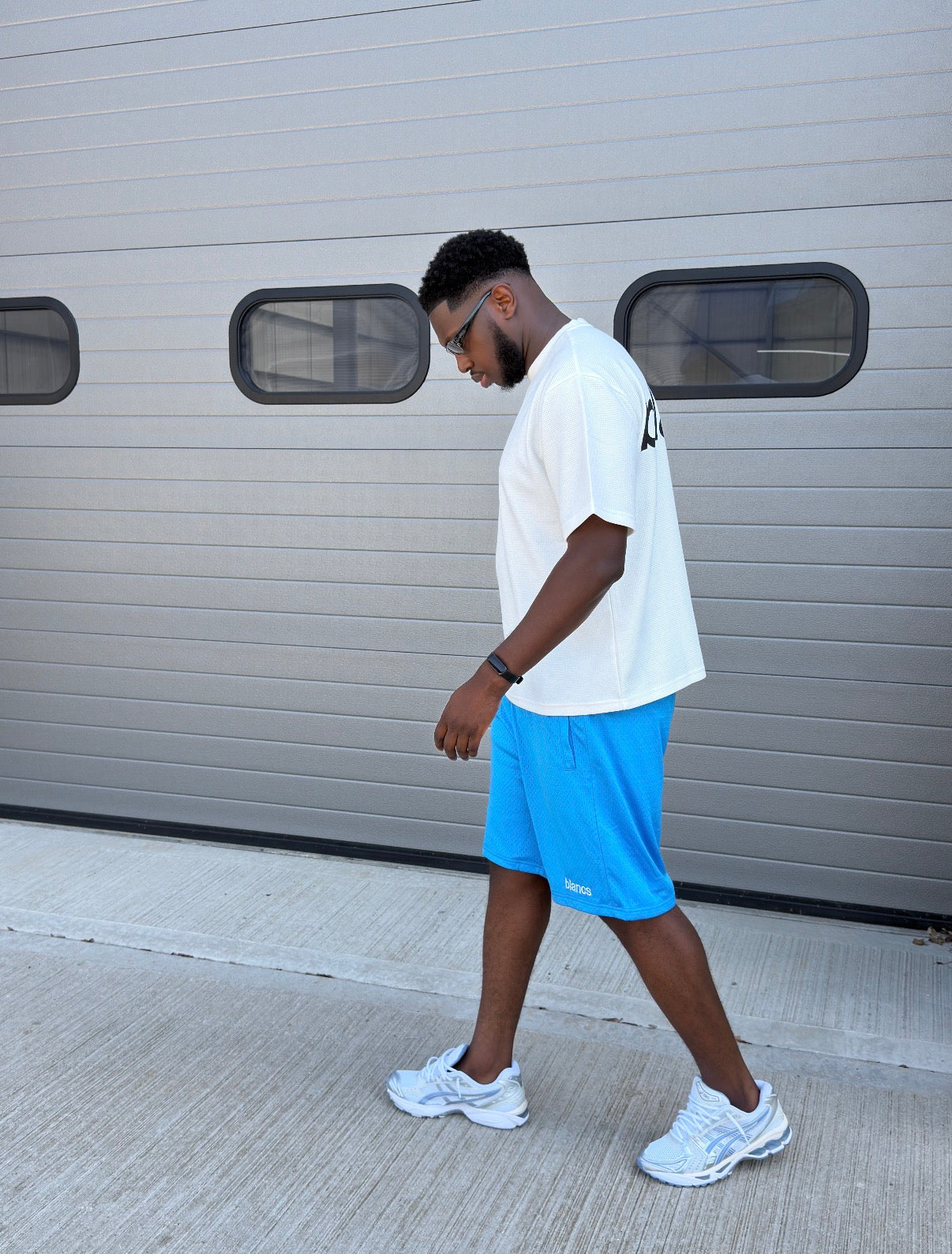 BLANCS MESH SHORTS - BLUE