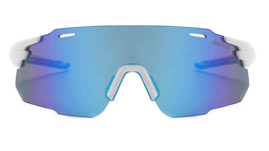 BLANCS RACER SUNGLASSES - WHITE
