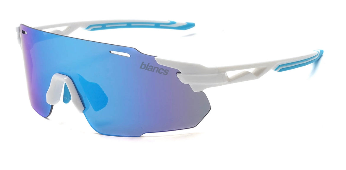 BLANCS RACER SUNGLASSES - WHITE