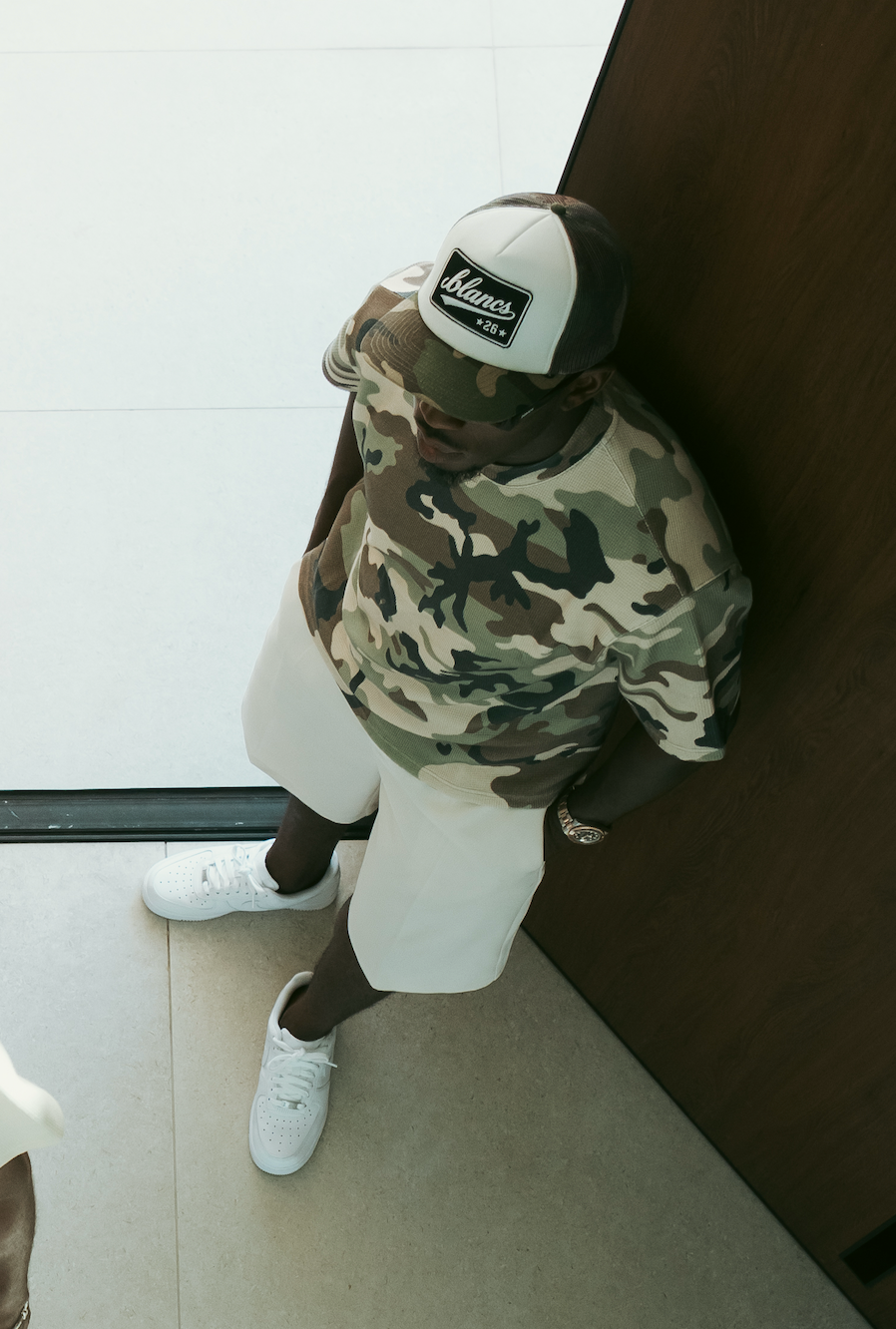 BLANCS TRUCKER HAT - CAMO
