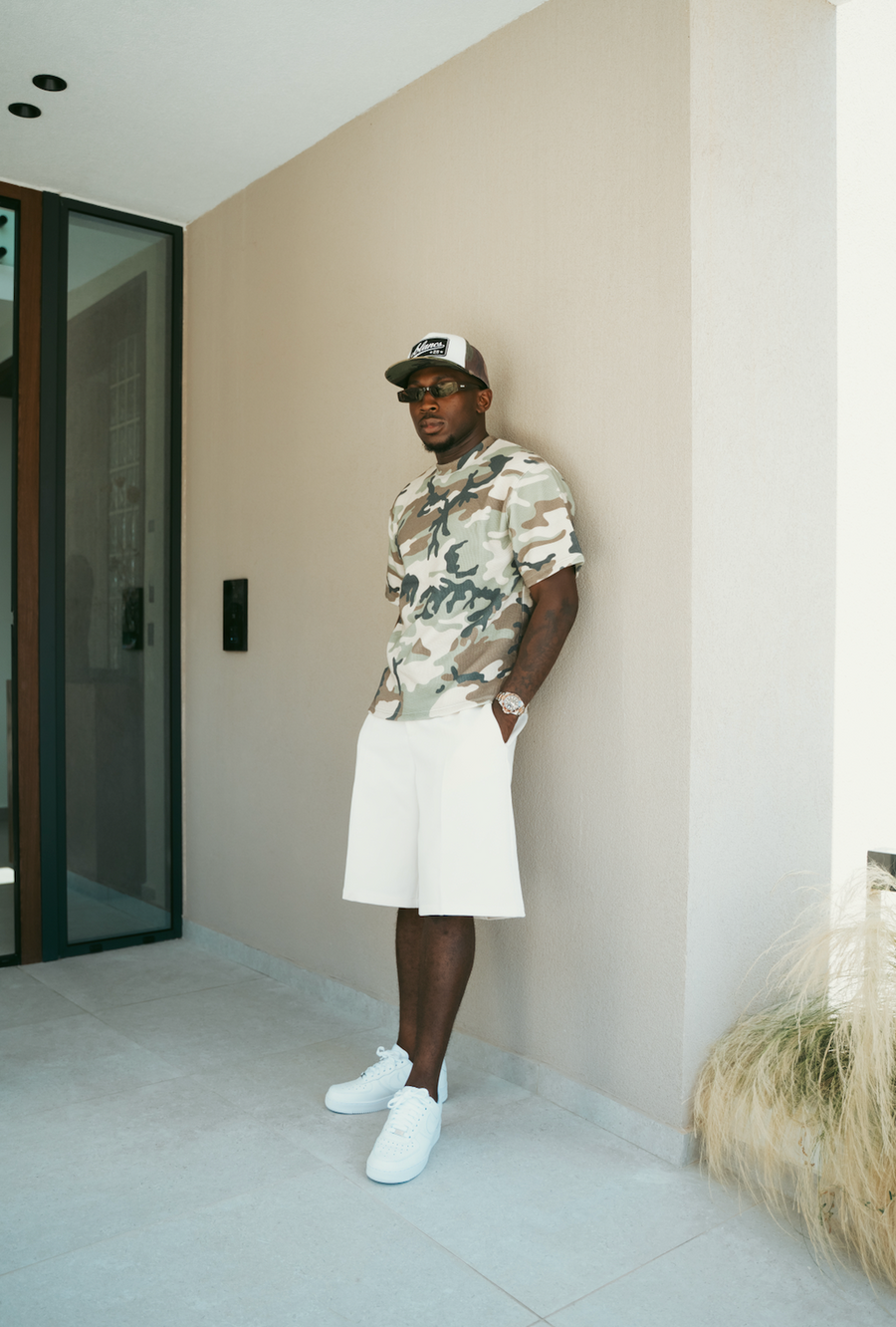 BLANCS WAFFLE KNIT S/S - CAMO
