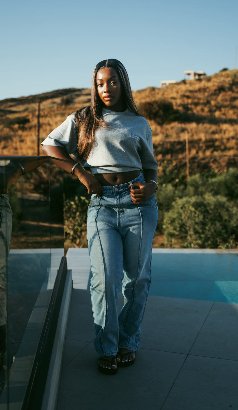 BLANCS STRAIGHT LEG JEANS - BLUE