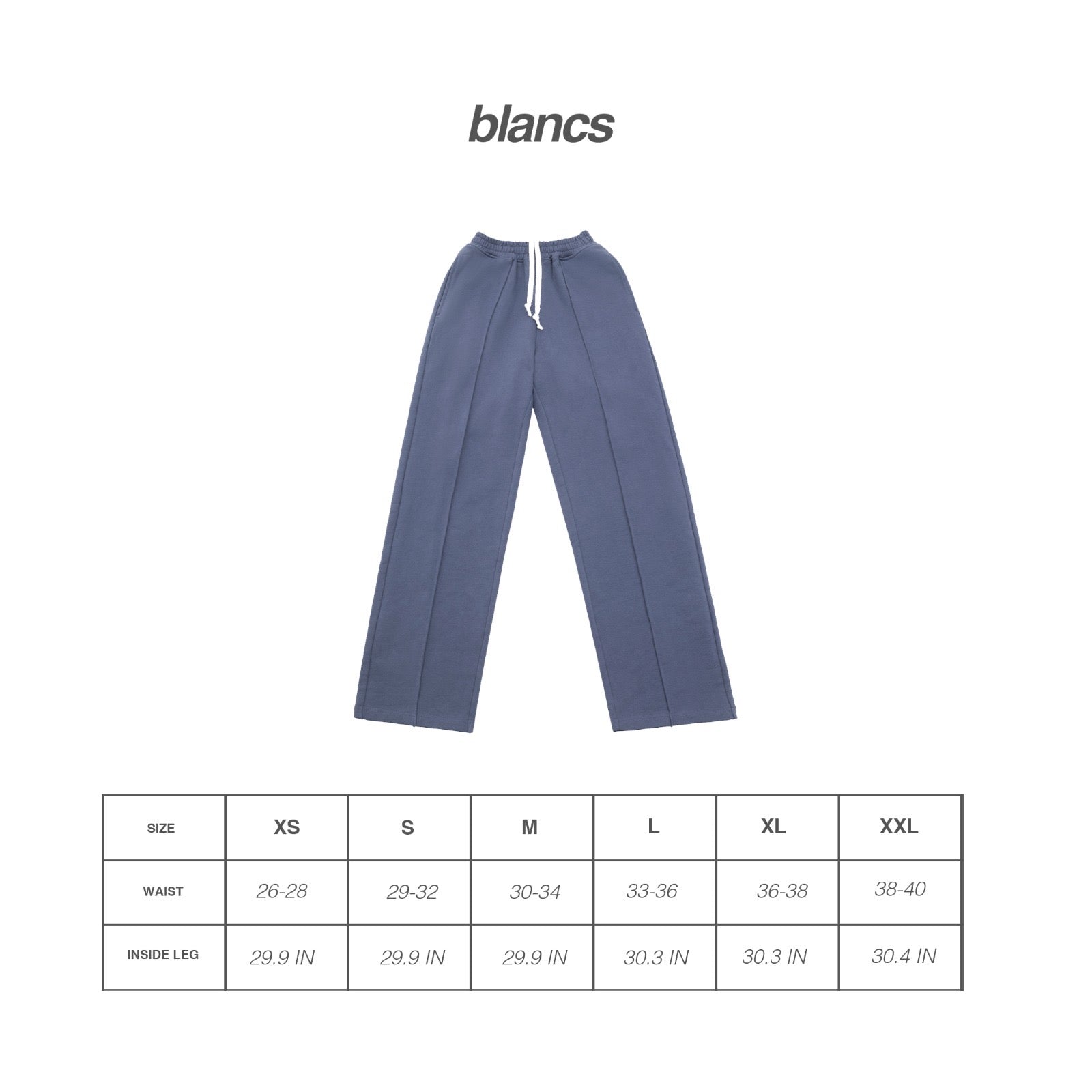 BLANCS JOGGERS - NAVY