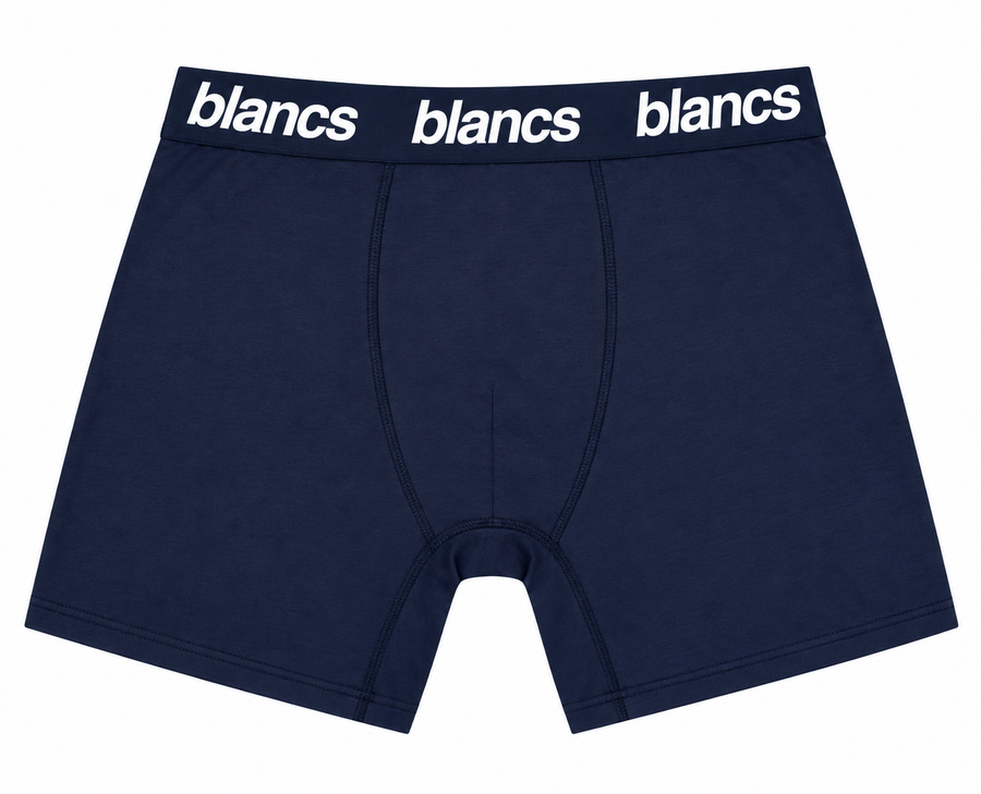 BLANCS NAVY BOXER SHORTS - 2 PACK